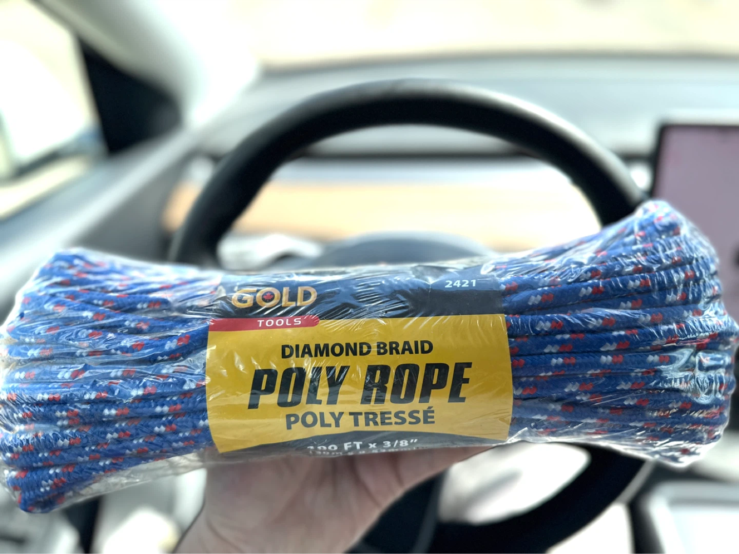 Gold Tools Diamond Braid Poly Rope