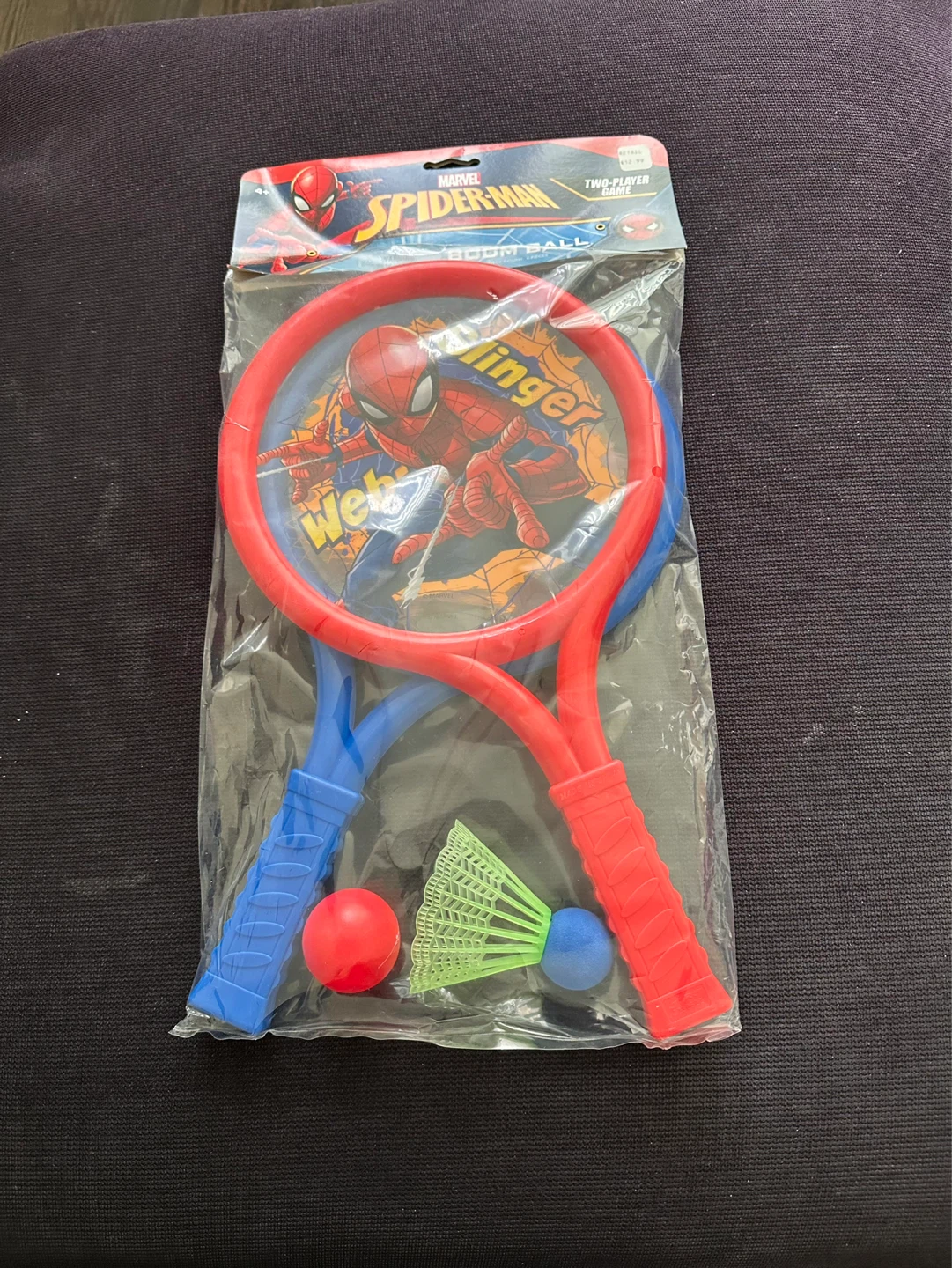 Marvel Spider-Man Web-Slinger Boom Ball Game