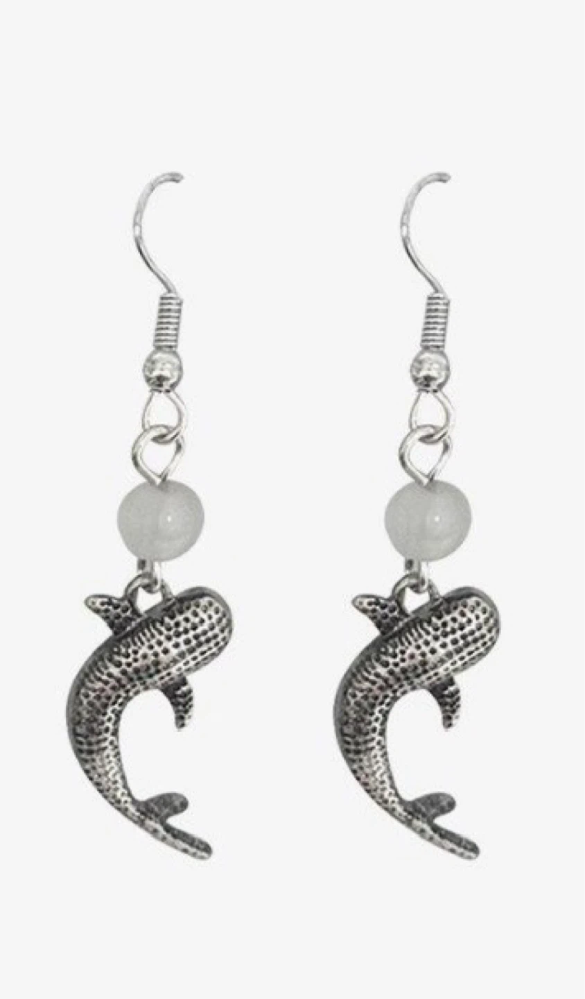 Whale Shark Earrings - photo 2