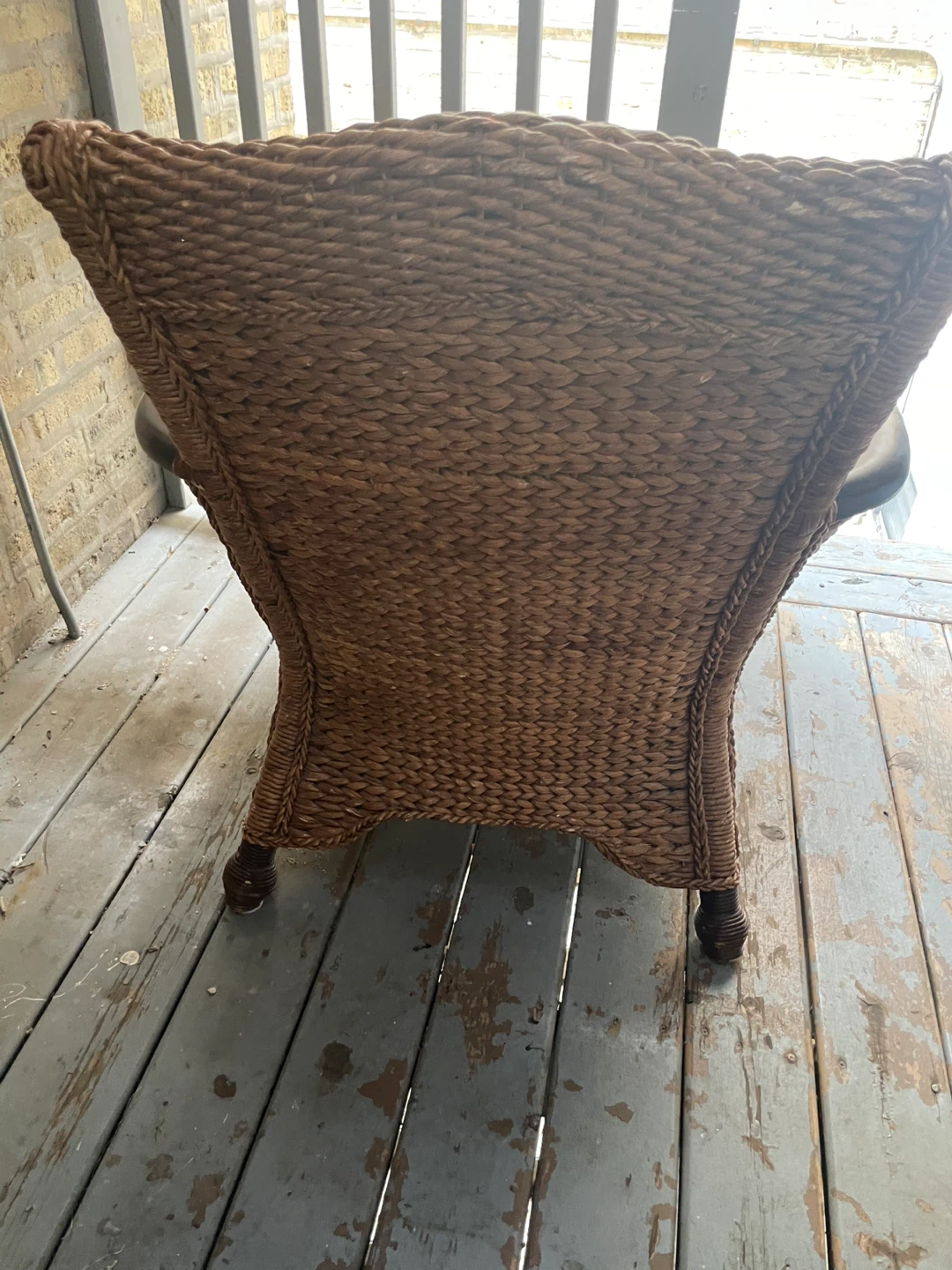 Wicker Accent Chair - photo 3