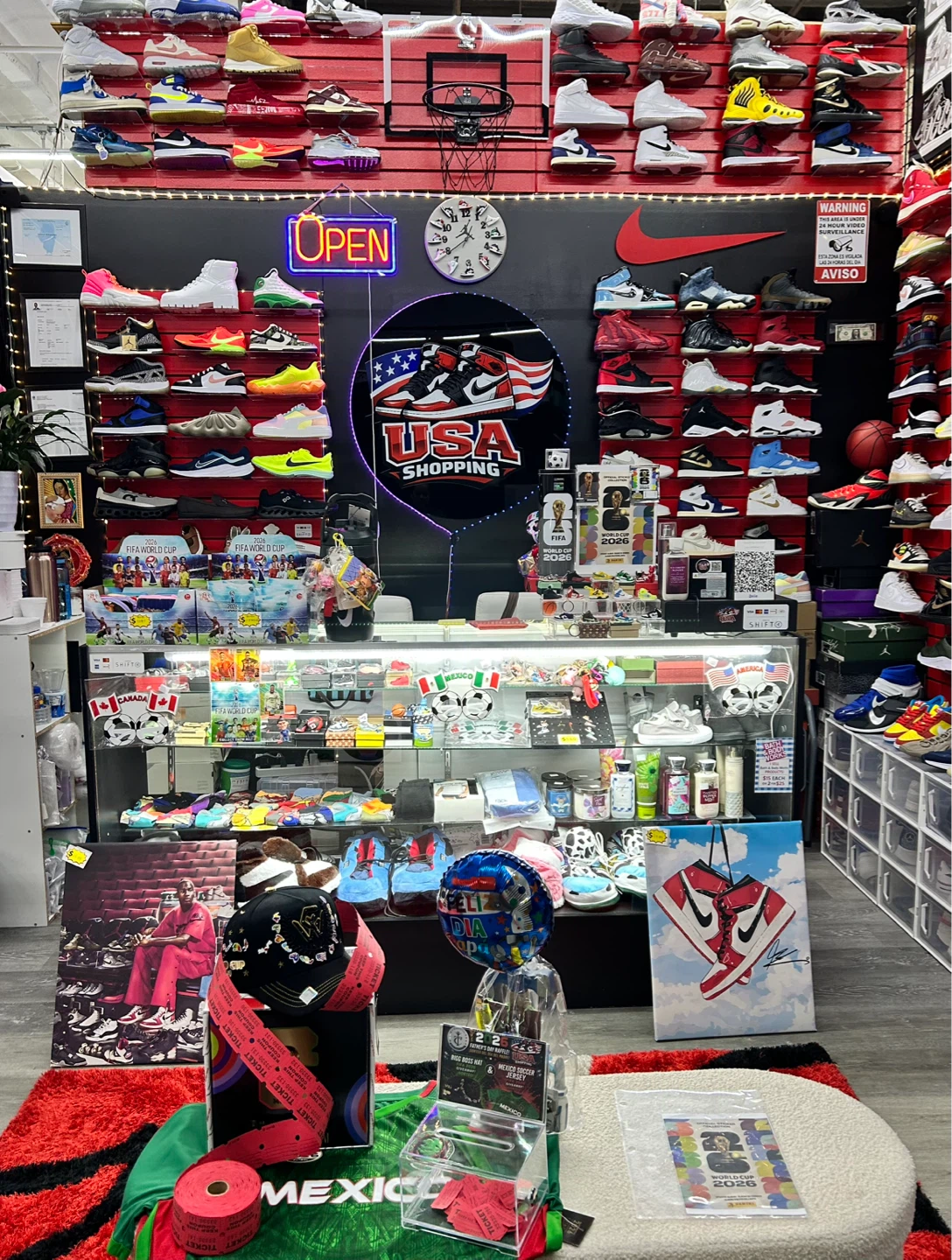 USA Shopping Sneaker Store FIFA 2026 Jerseys Stickers Albums