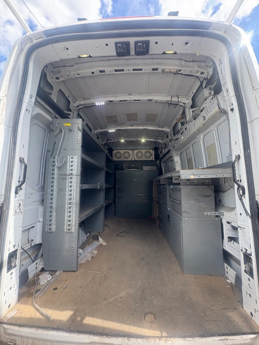 METAL SHELVING & STORAGE FOR CARGO (WORK) VAN