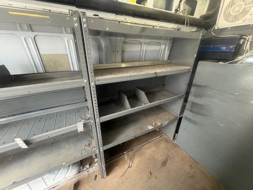METAL SHELVING & STORAGE FOR CARGO (WORK) VAN - photo 3
