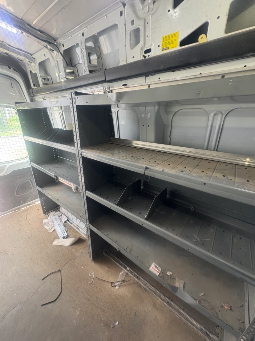 METAL SHELVING & STORAGE FOR CARGO (WORK) VAN - photo 4