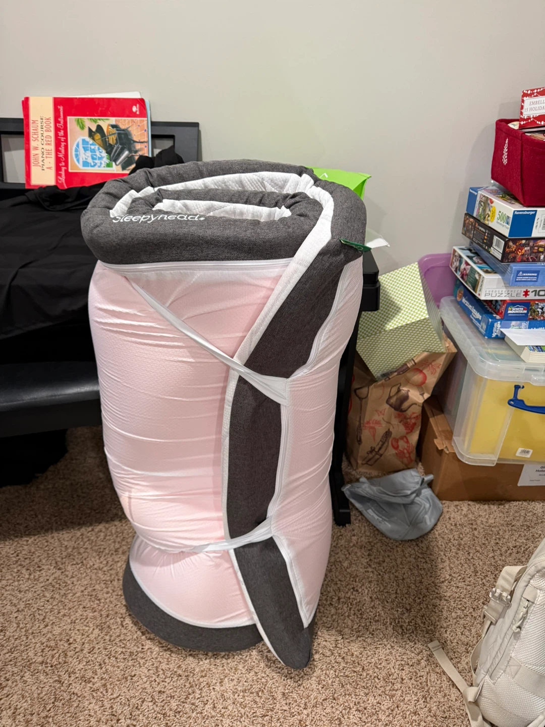 Sleepyhead Mattress Topper for Twin XL Dorm Bed