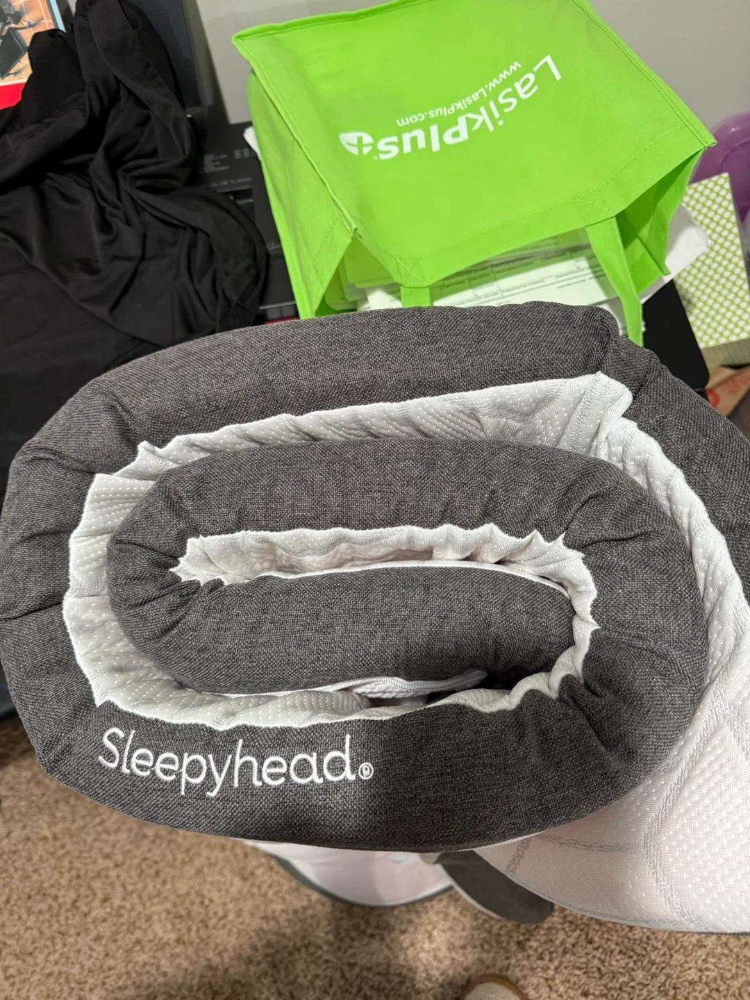 Sleepyhead Mattress Topper for Twin XL Dorm Bed - photo 2