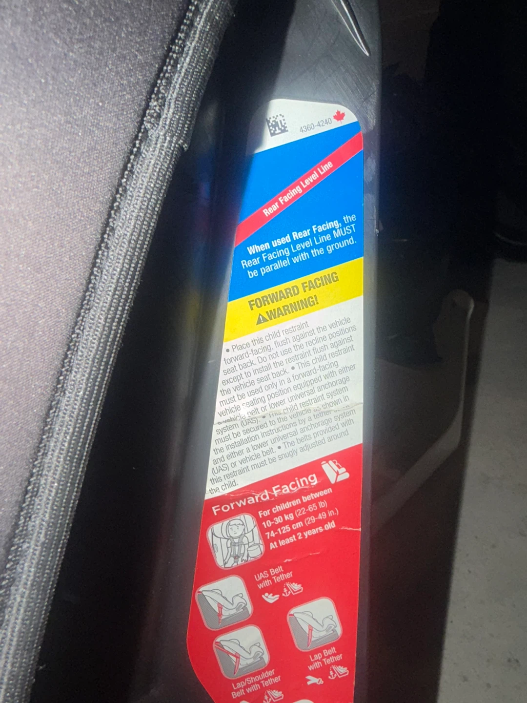 Sold Safety 1st Child Car Seat boaster seat - photo 2