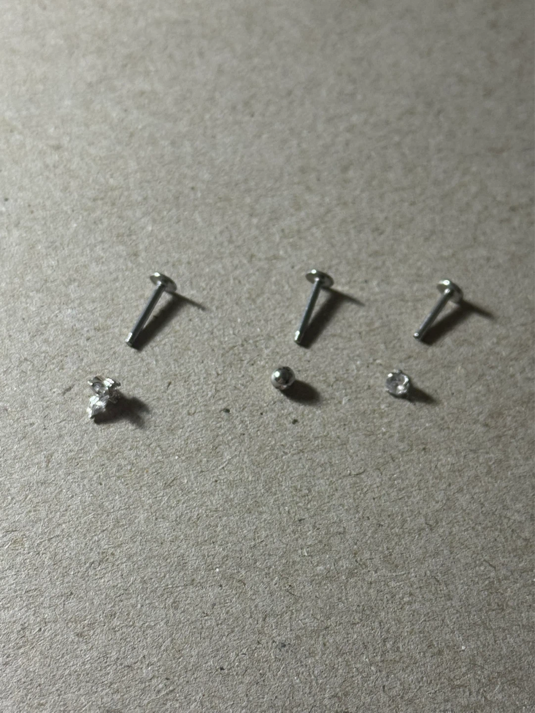 Flat Back / Labaret Studs Set - photo 2
