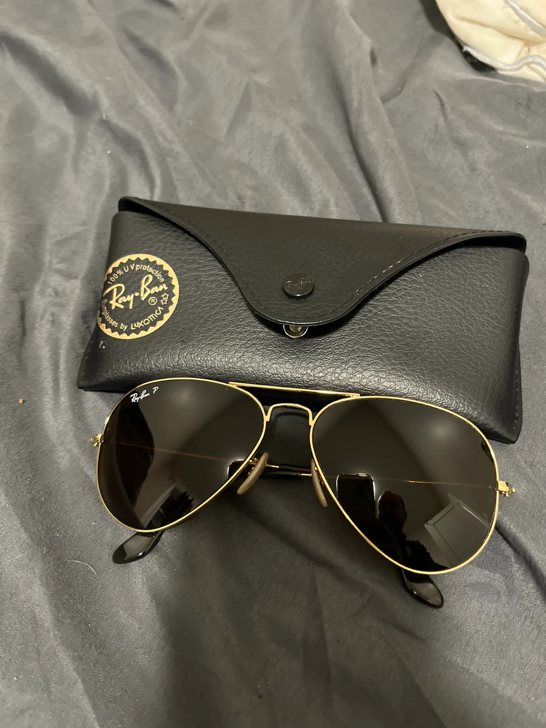 Ray-Ban Aviator Sunglasses with Case - photo 2