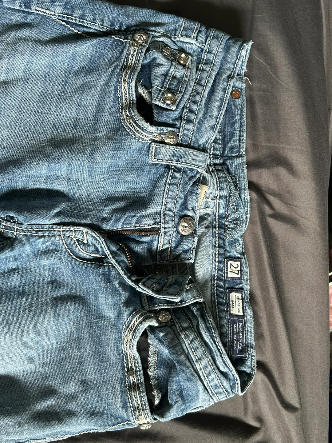 Signature Miss Me Jeans - Size 27 - photo 3