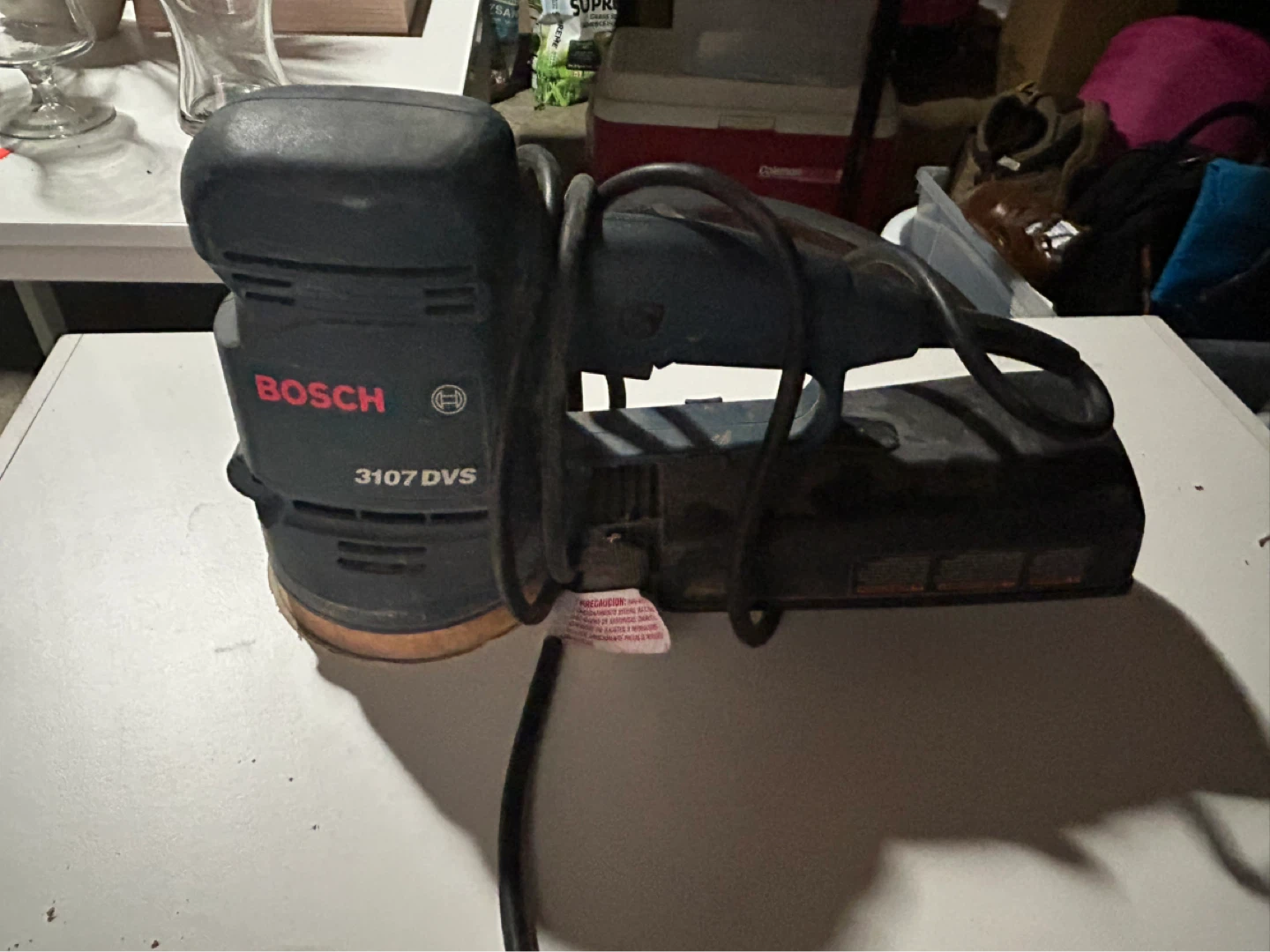 Bosch 3107 DVS random Orbital Sander