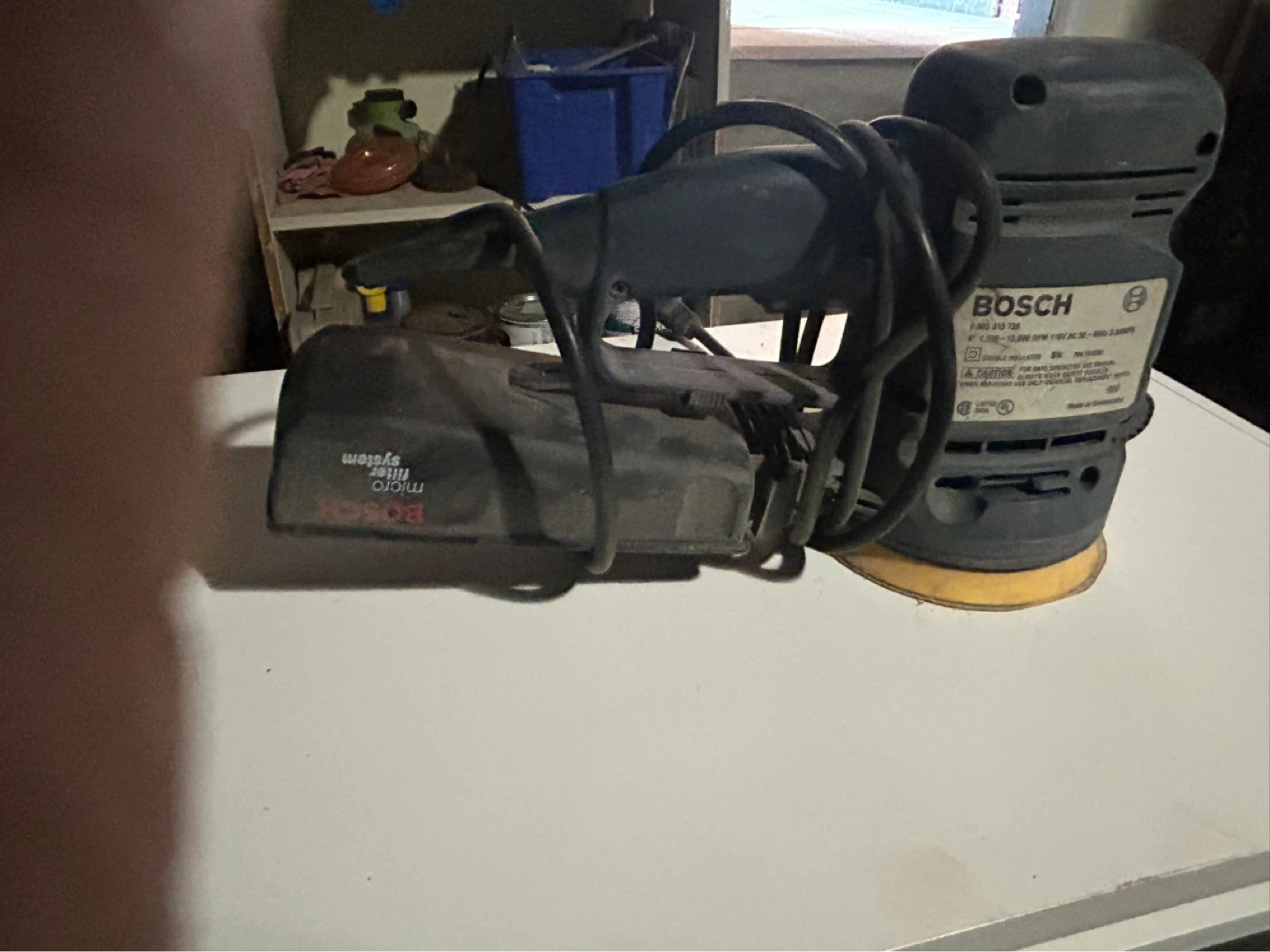 Bosch 3107 DVS random Orbital Sander - photo 2