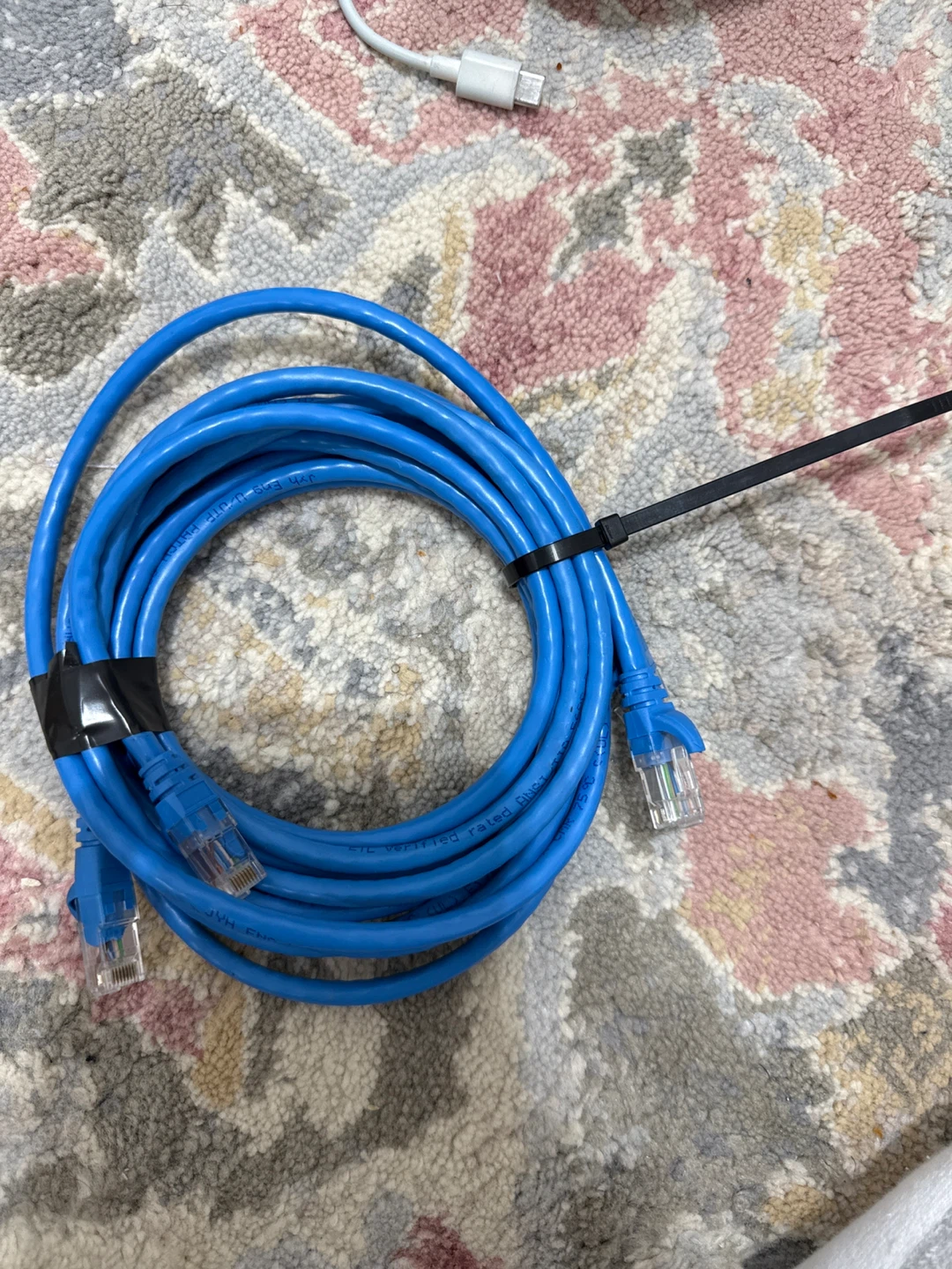 Blue Ethernet Cable
