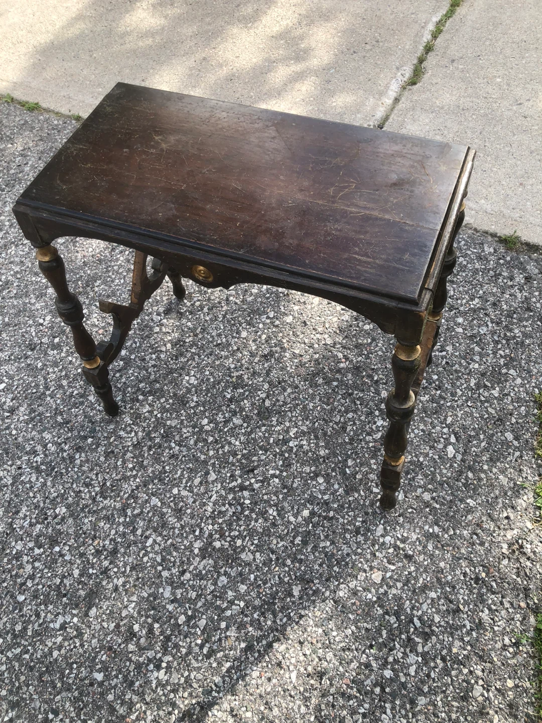 Vintage Wooden Side Table