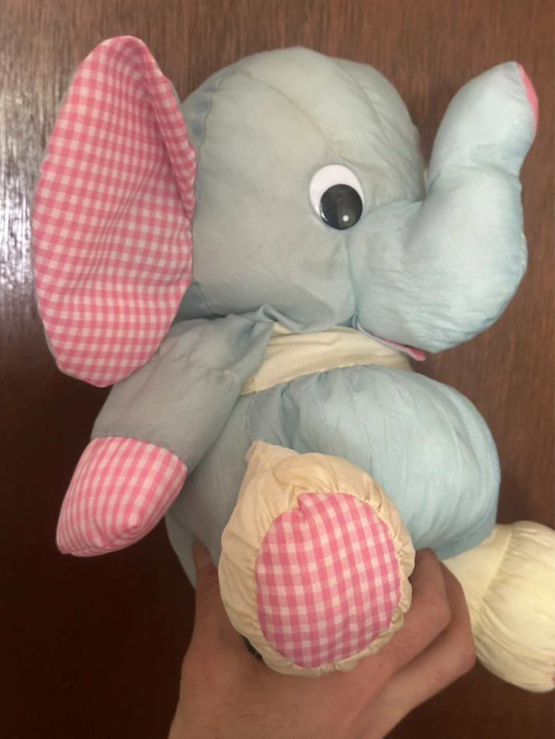 1980s Fisher Price Puffalump Plush Elephant - photo 4