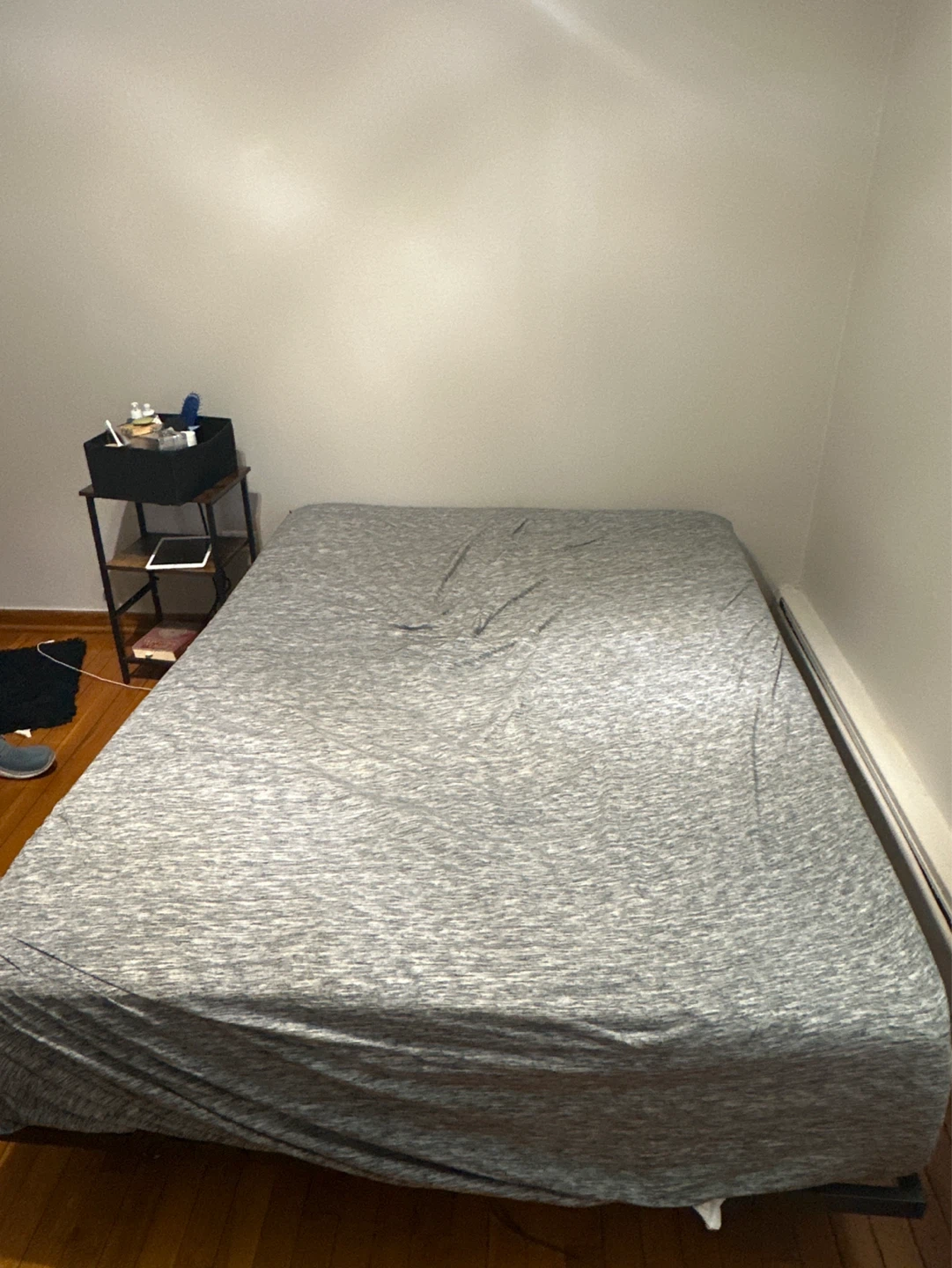 Lucid 12 Inch Mattress full size & Metal Bed Frame with LED