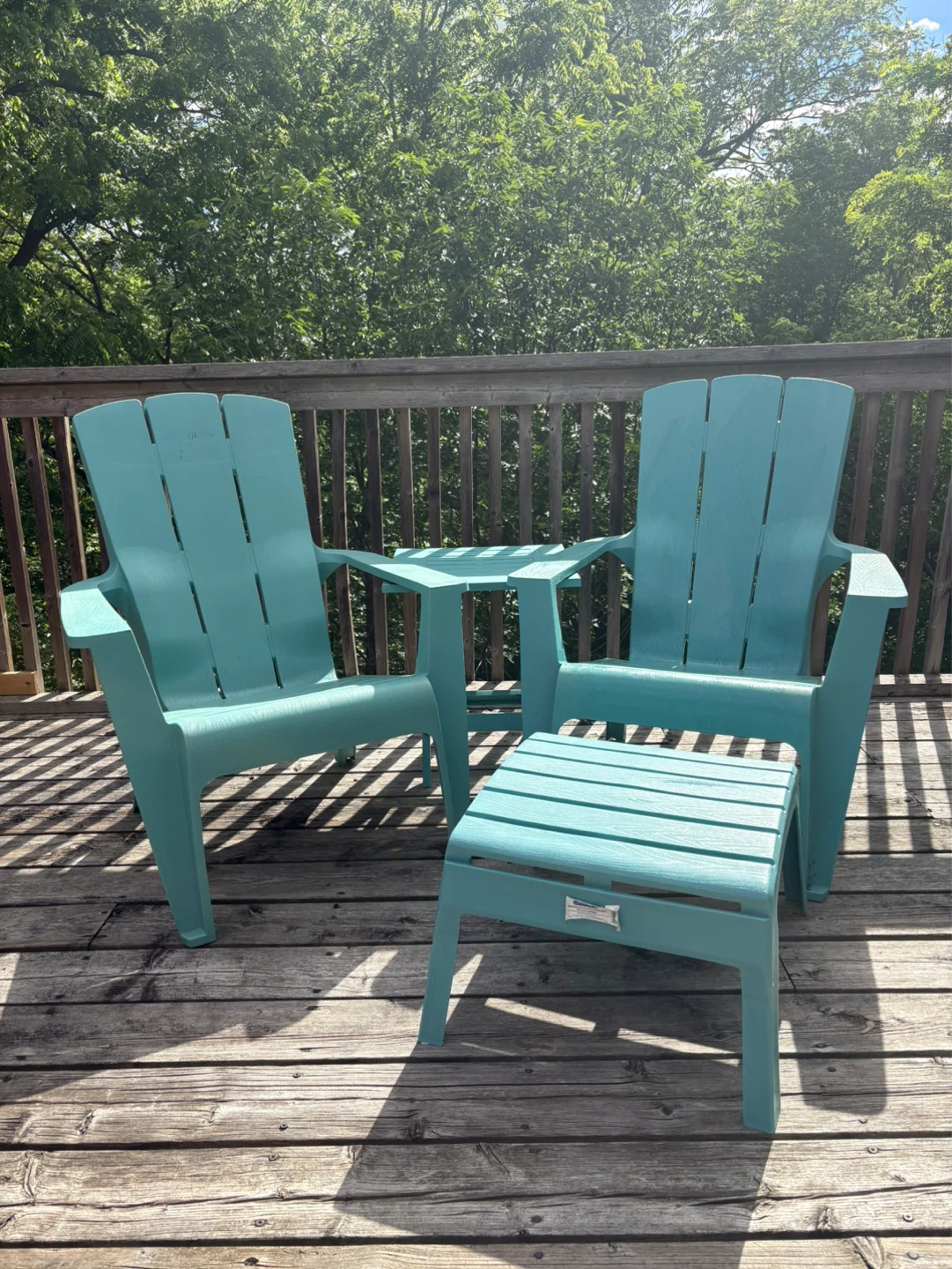 Gracious Living Adirondack Set