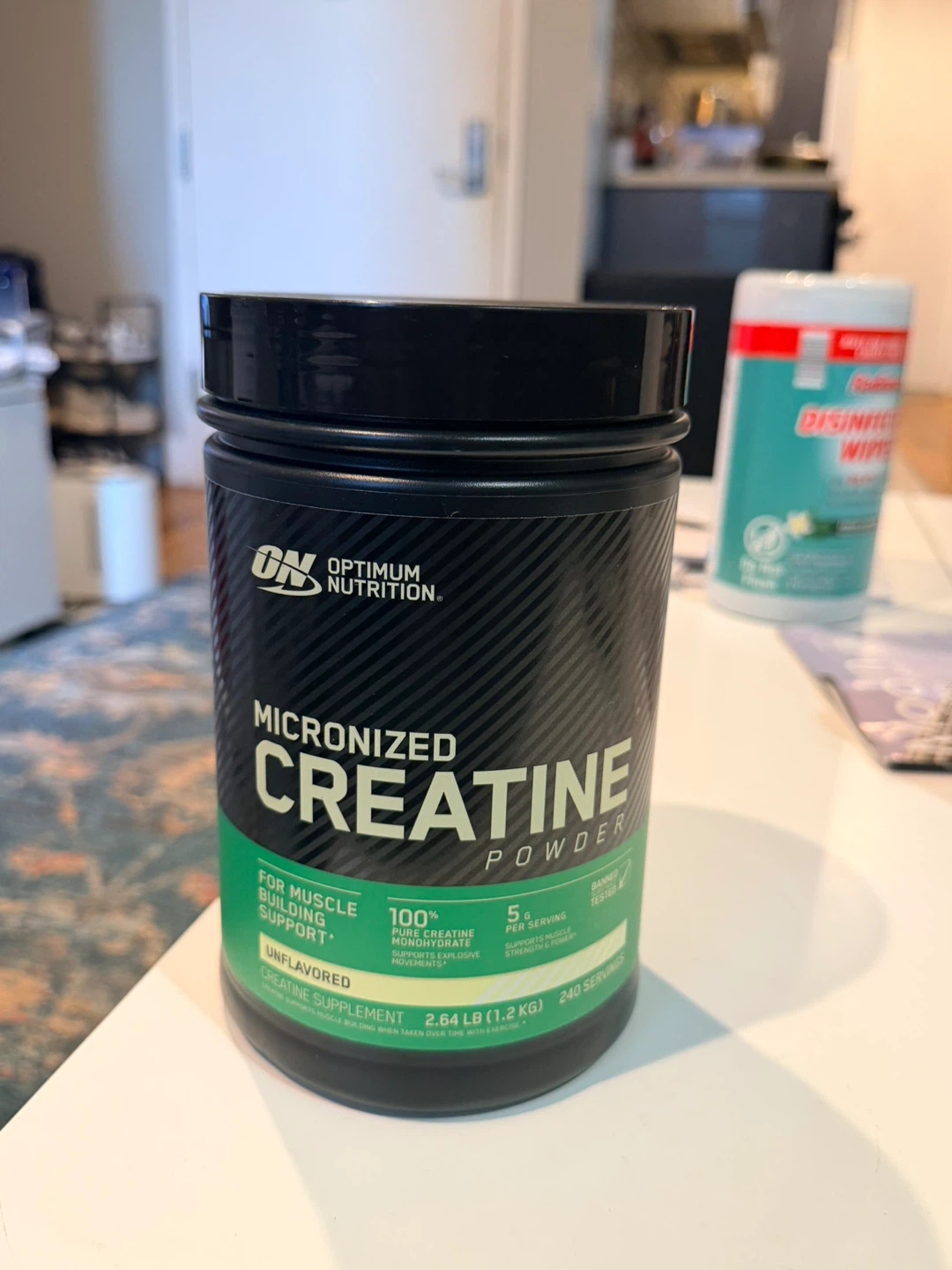 Optimum Nutrition Micronized Creatine Powder Unflavored 2.64 LB