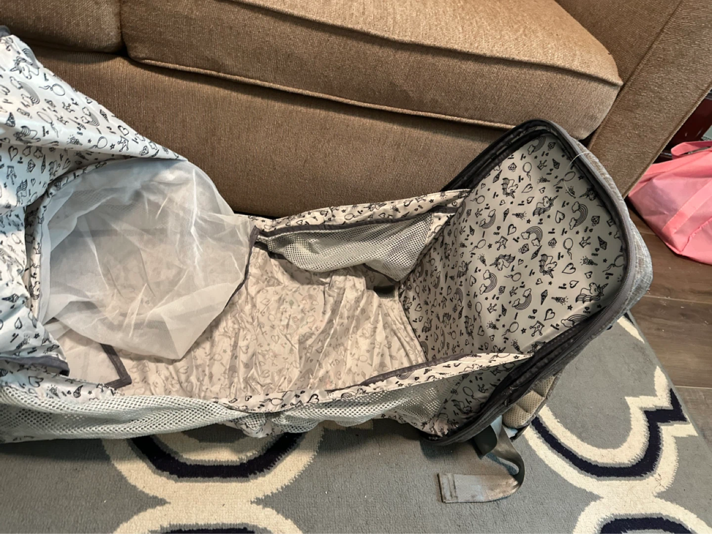 Diaper Bag with changing pad and carry bag - photo 3