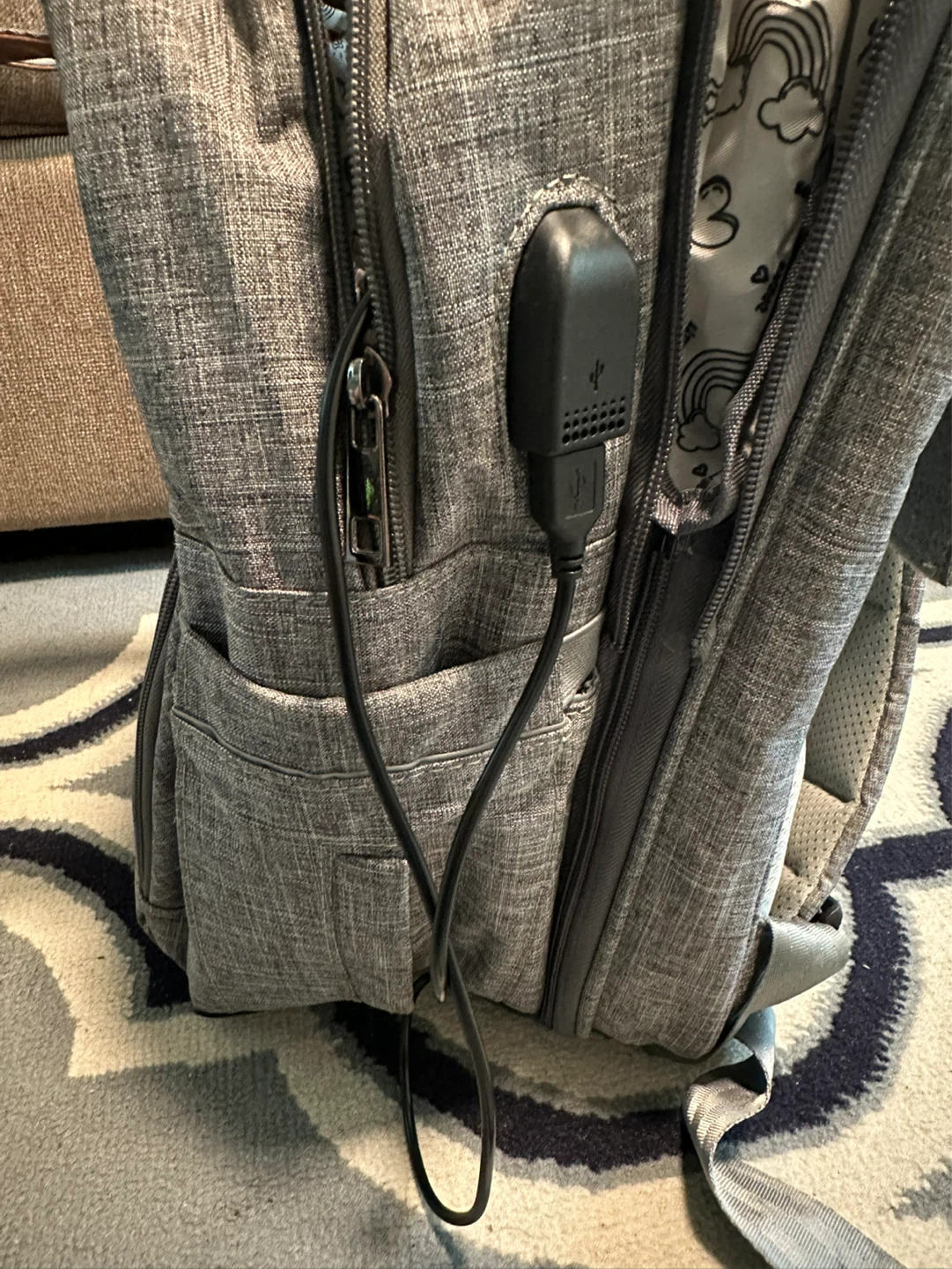 Diaper Bag with changing pad and carry bag - photo 5
