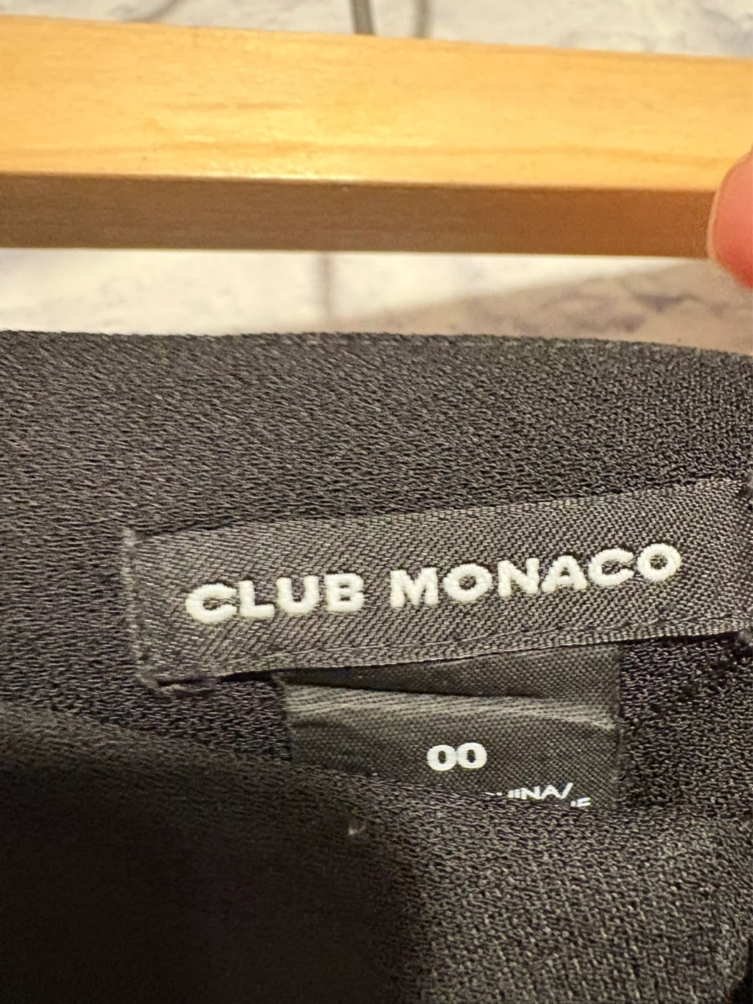 Club Monaco Black Wide-Leg Culottes Size 00 - photo 5