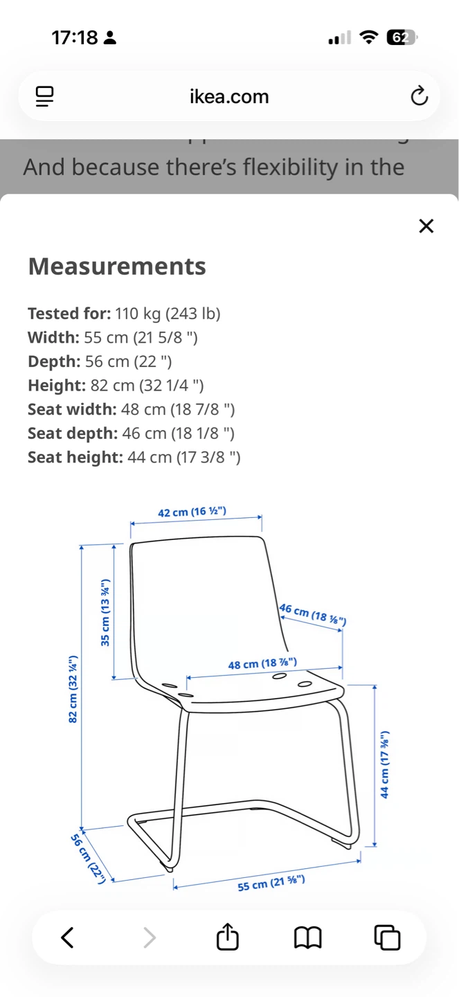 IKEA TOBIAS chair - photo 4
