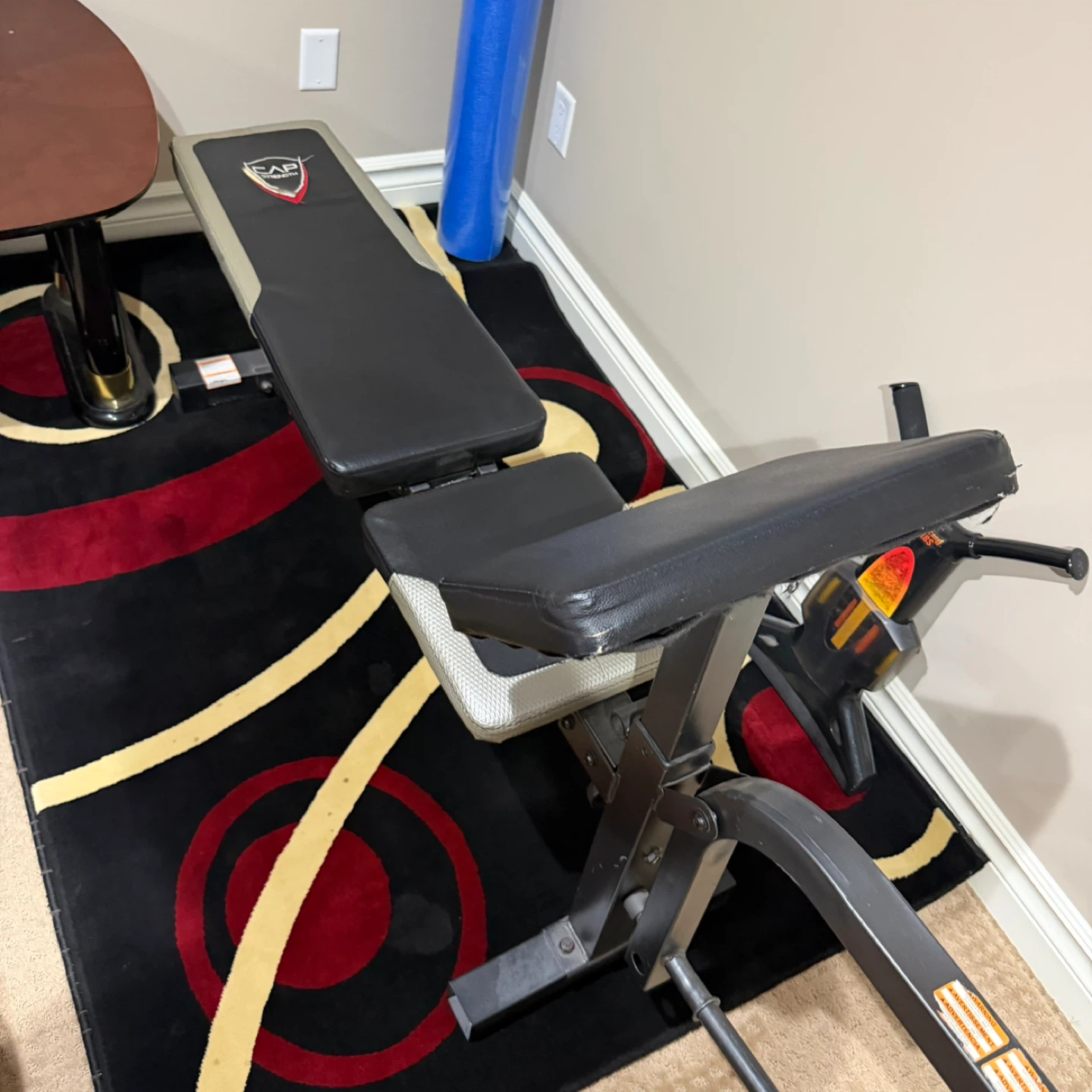 CAP Adjustable Weight Bench - photo 3