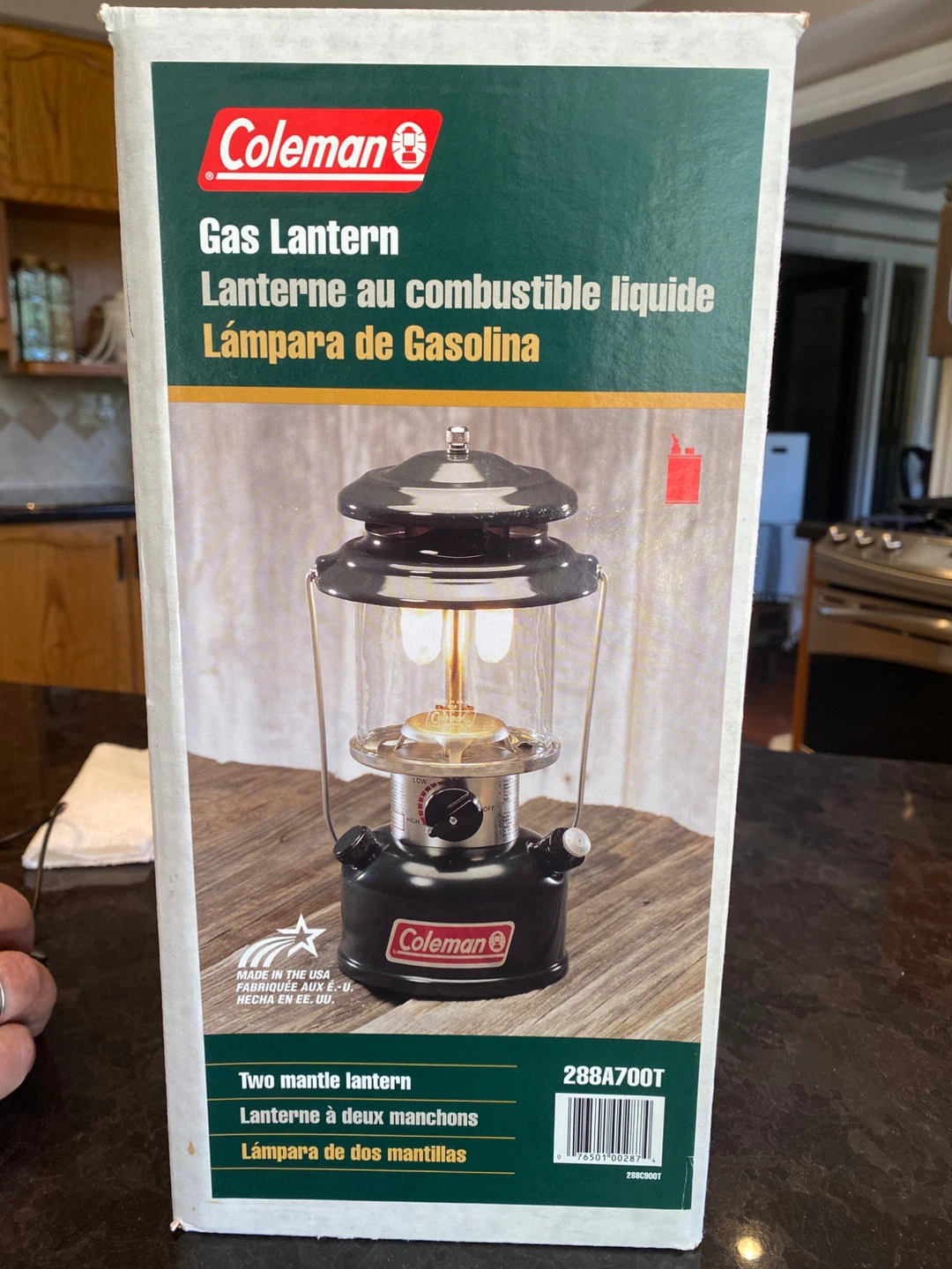 Coleman Two-Mantle Gas Lantern