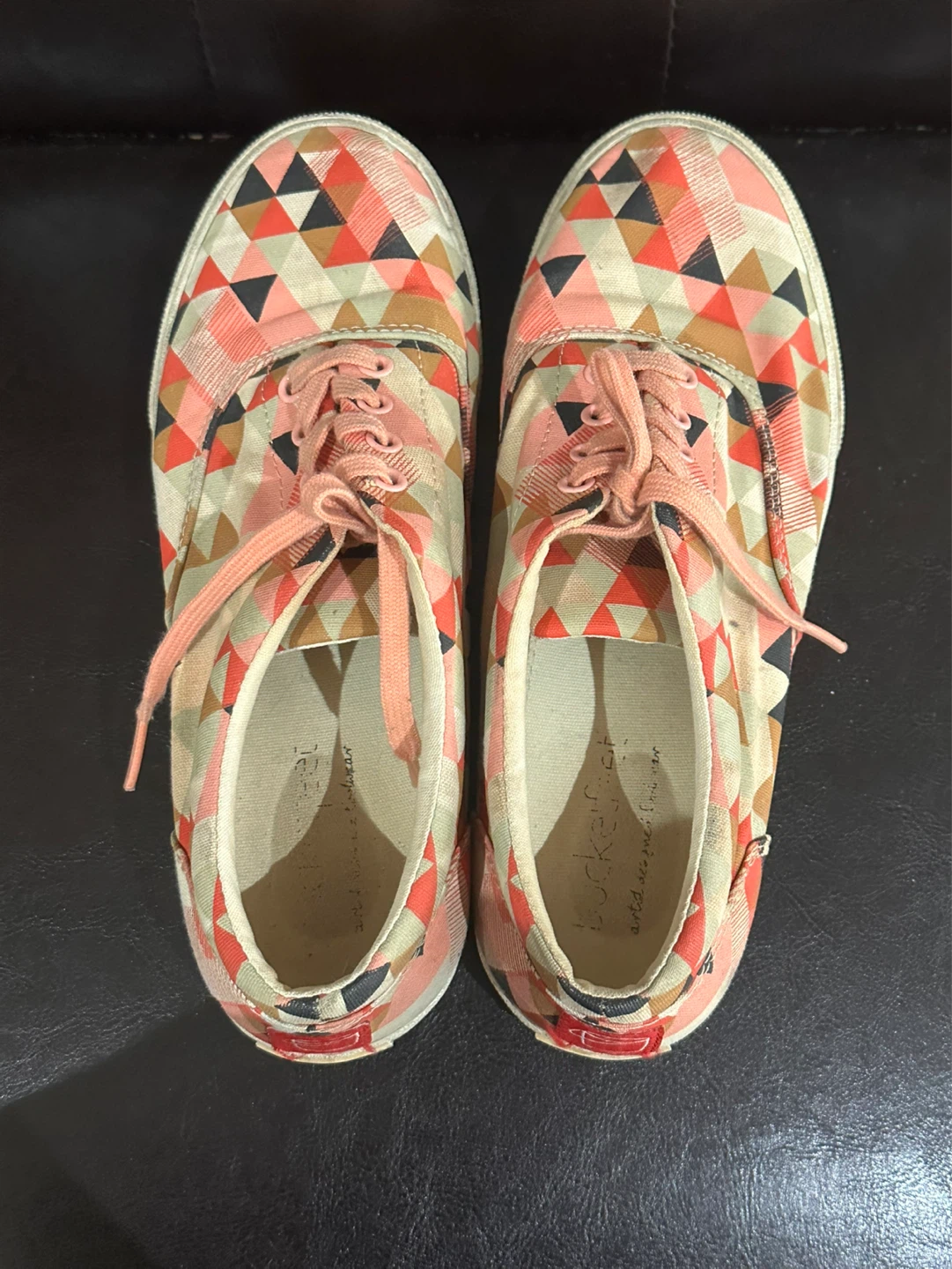 Bucketfeet Geometric Print Canvas Sneakers - photo 2