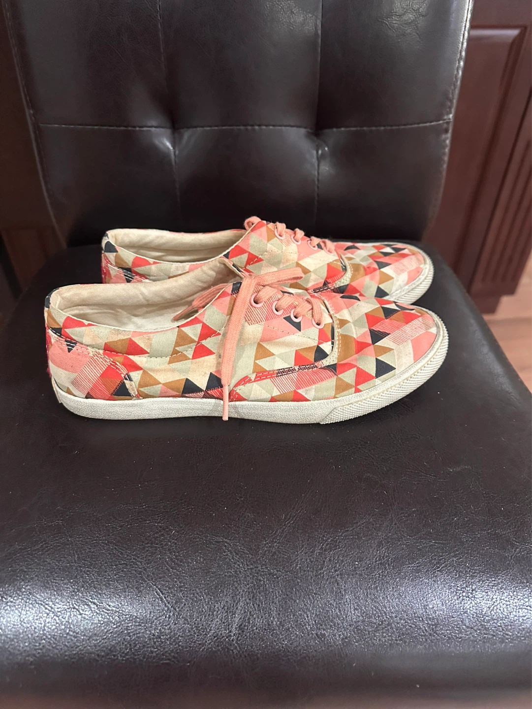 Bucketfeet Geometric Print Canvas Sneakers - photo 4