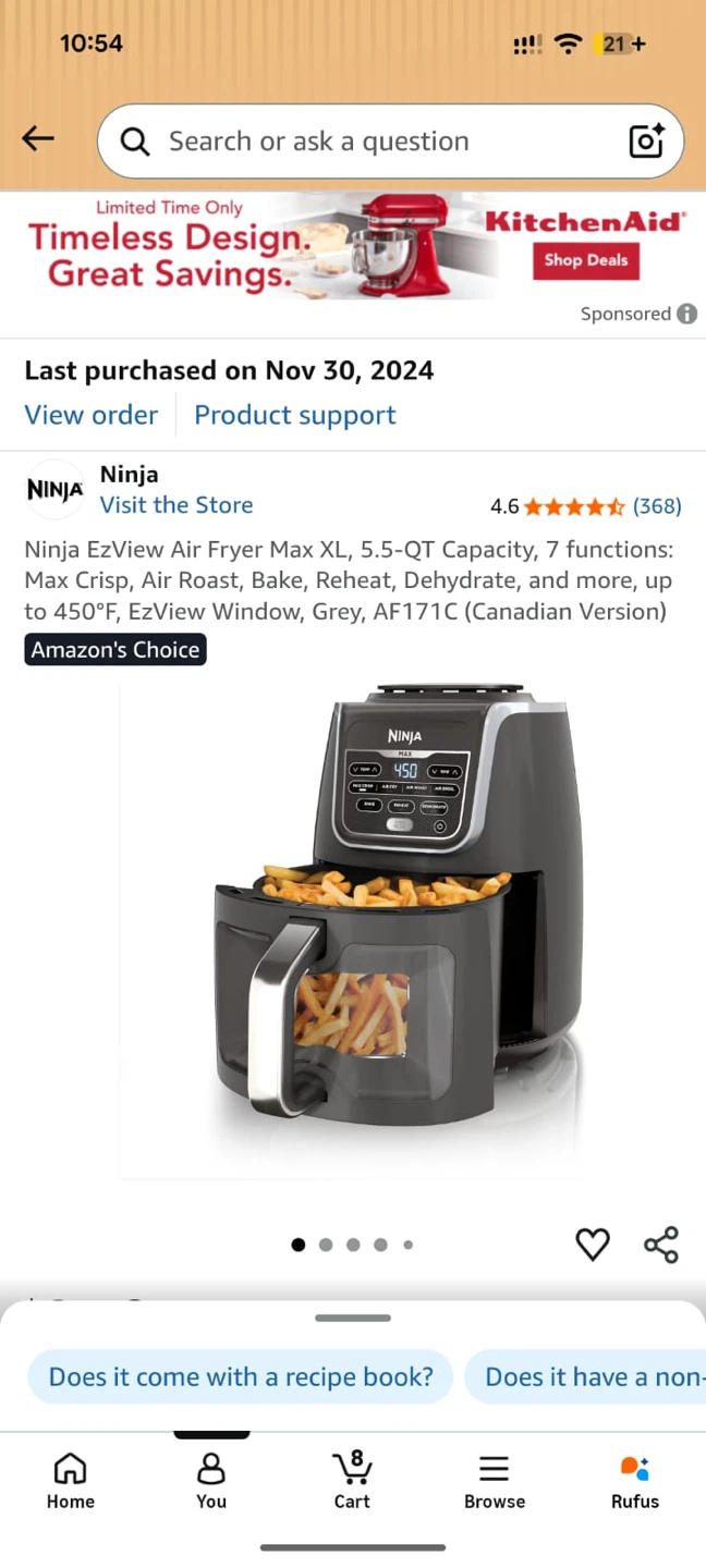 Ninja air fryer - photo 2