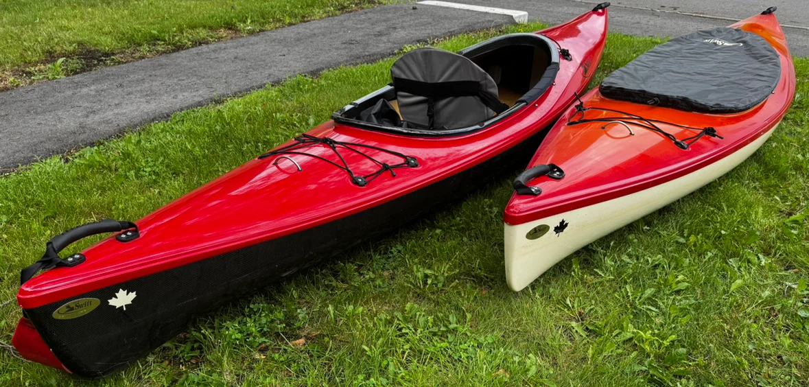 Two Swift Adirondack 12LT Kayaks with accessories - photo 2
