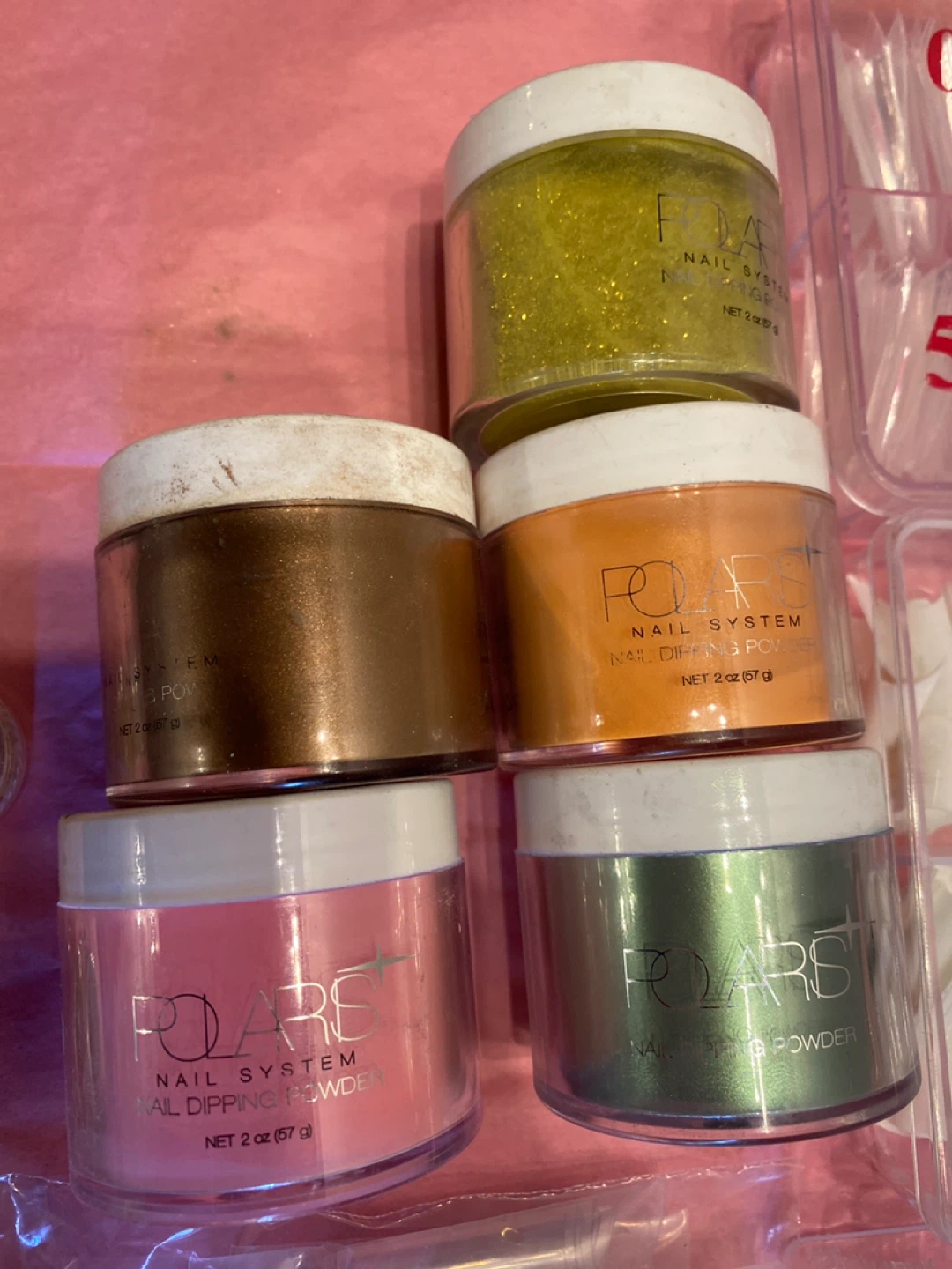 Polar Nail System Dipping Powder & Nail Tips Set - photo 2