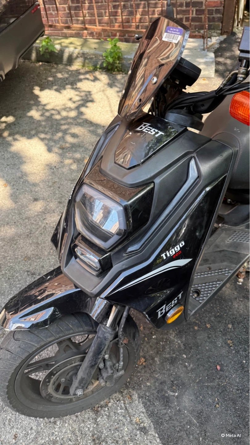 Black Best Tiggo 200 Scooter - photo 3