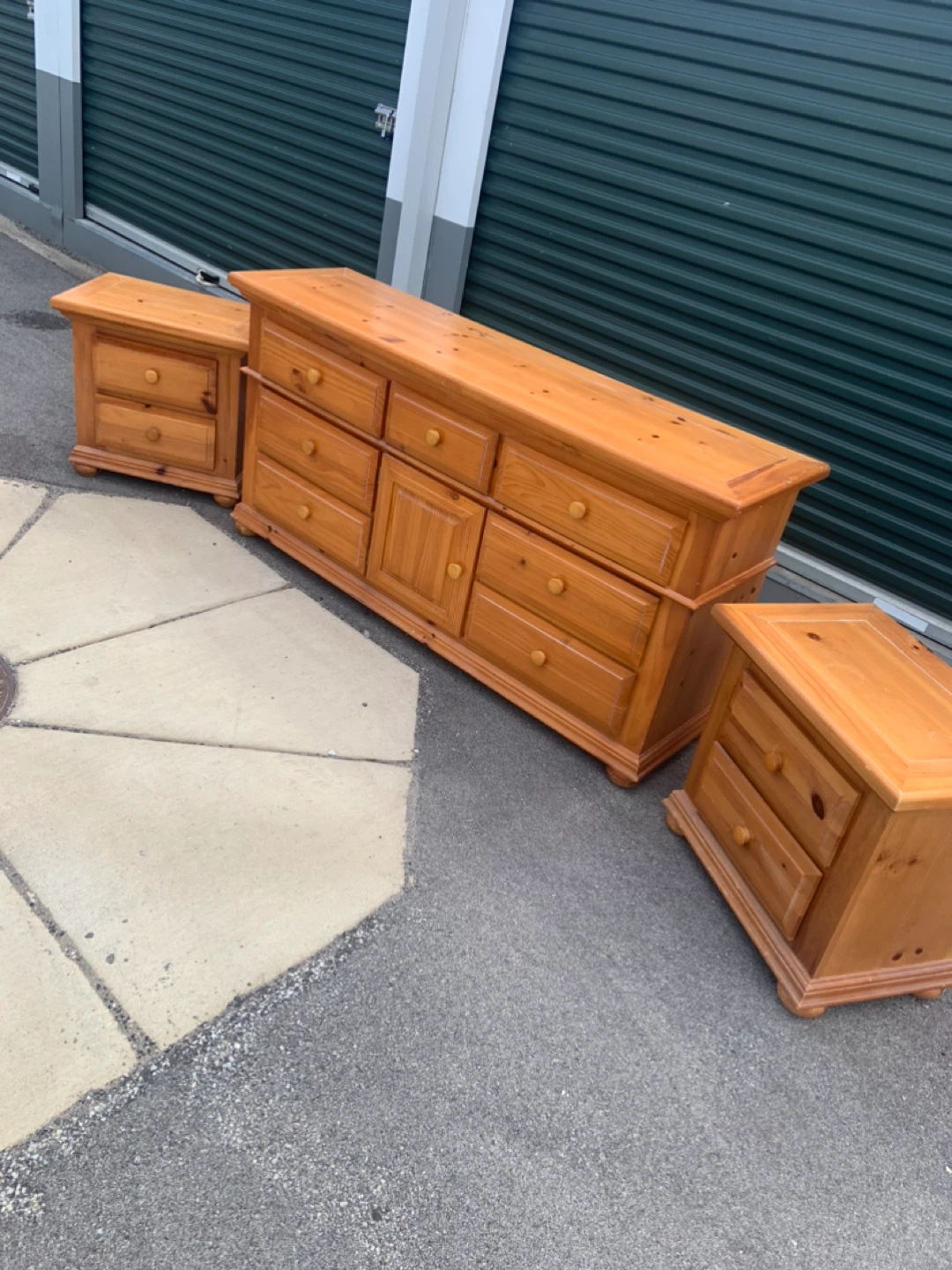 Solid Wood Nightstand