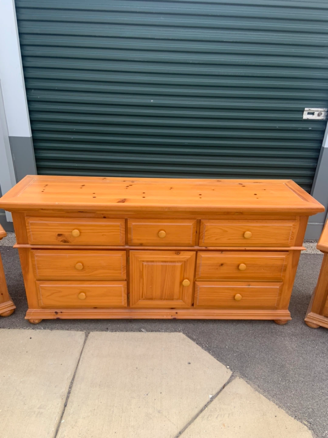 Solid Wood Nightstand - photo 3
