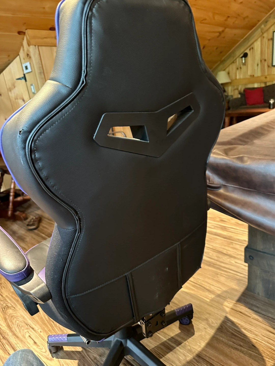ZEFNUS Gaming Chair - Black & Purple - photo 3