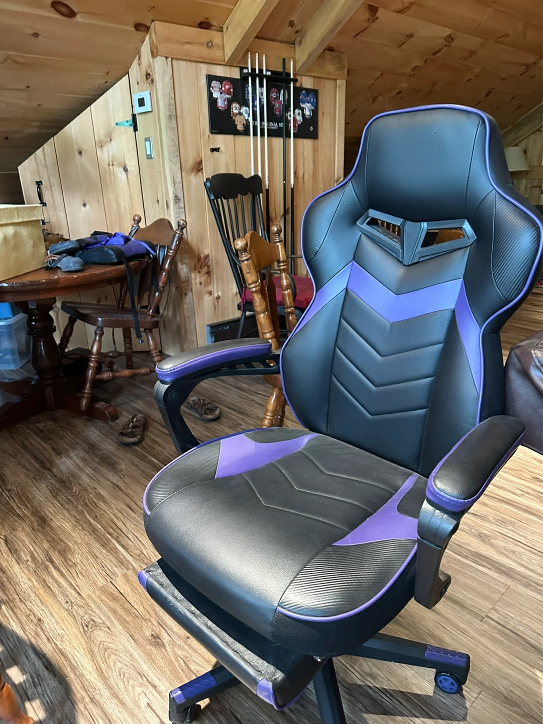 ZEFNUS Gaming Chair - Black & Purple - photo 2