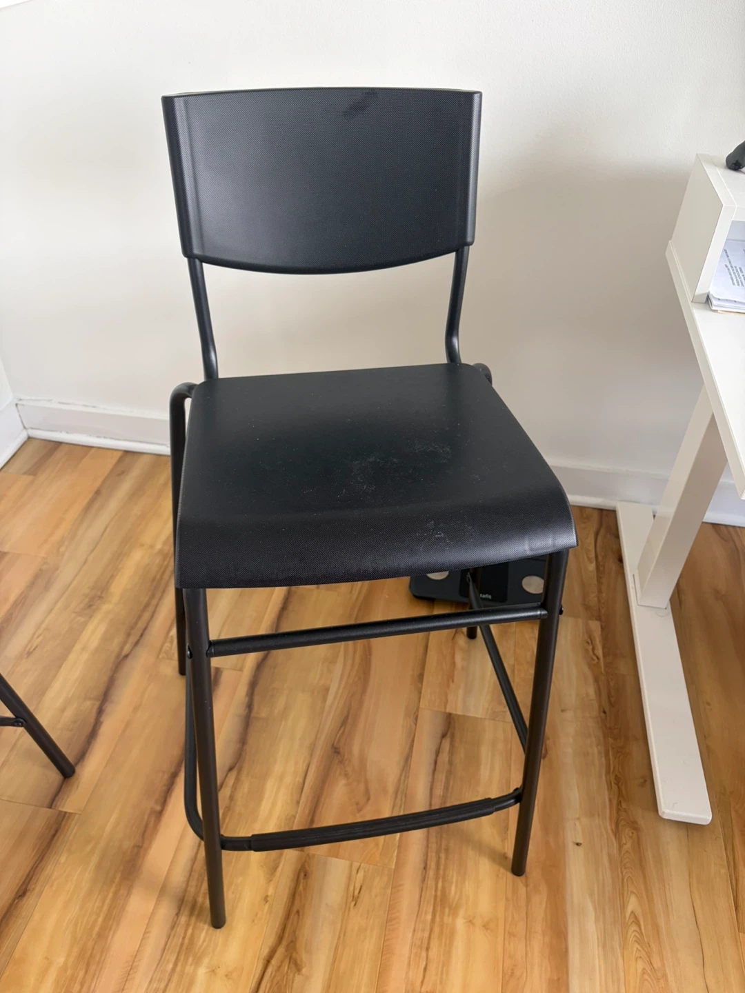 Black Metal Counter Stool from Ikea used for 2 months - photo 2
