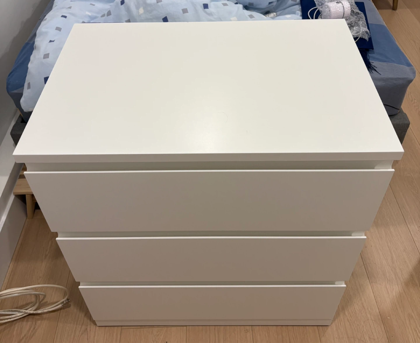 IKEA STORKLINTA 3-drawer chest (white) - photo 2