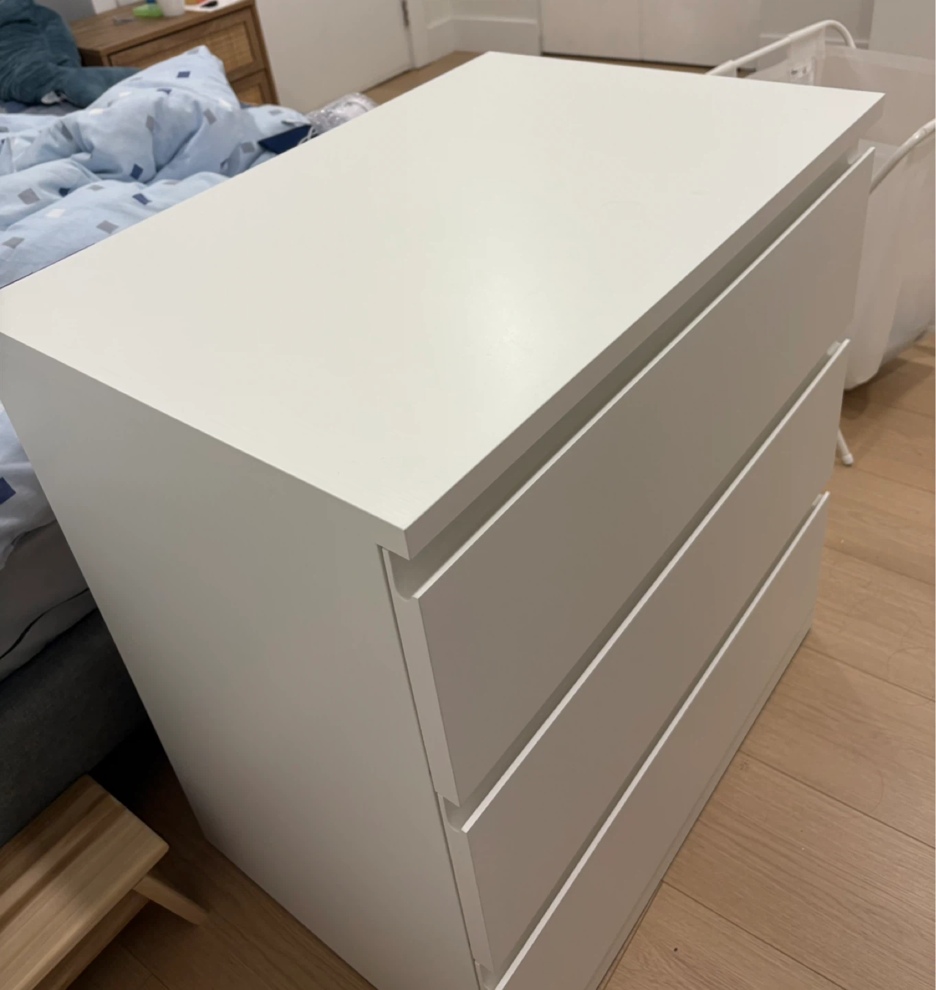 IKEA STORKLINTA 3-drawer chest (white) - photo 3