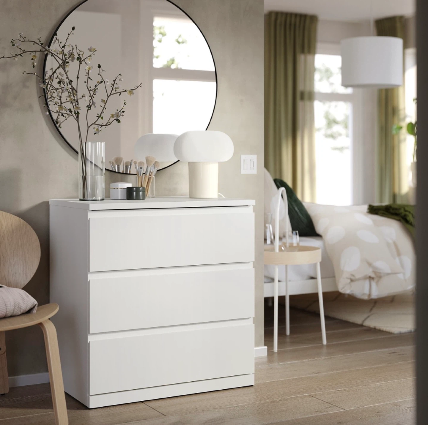 IKEA STORKLINTA 3-drawer chest (white) - photo 5