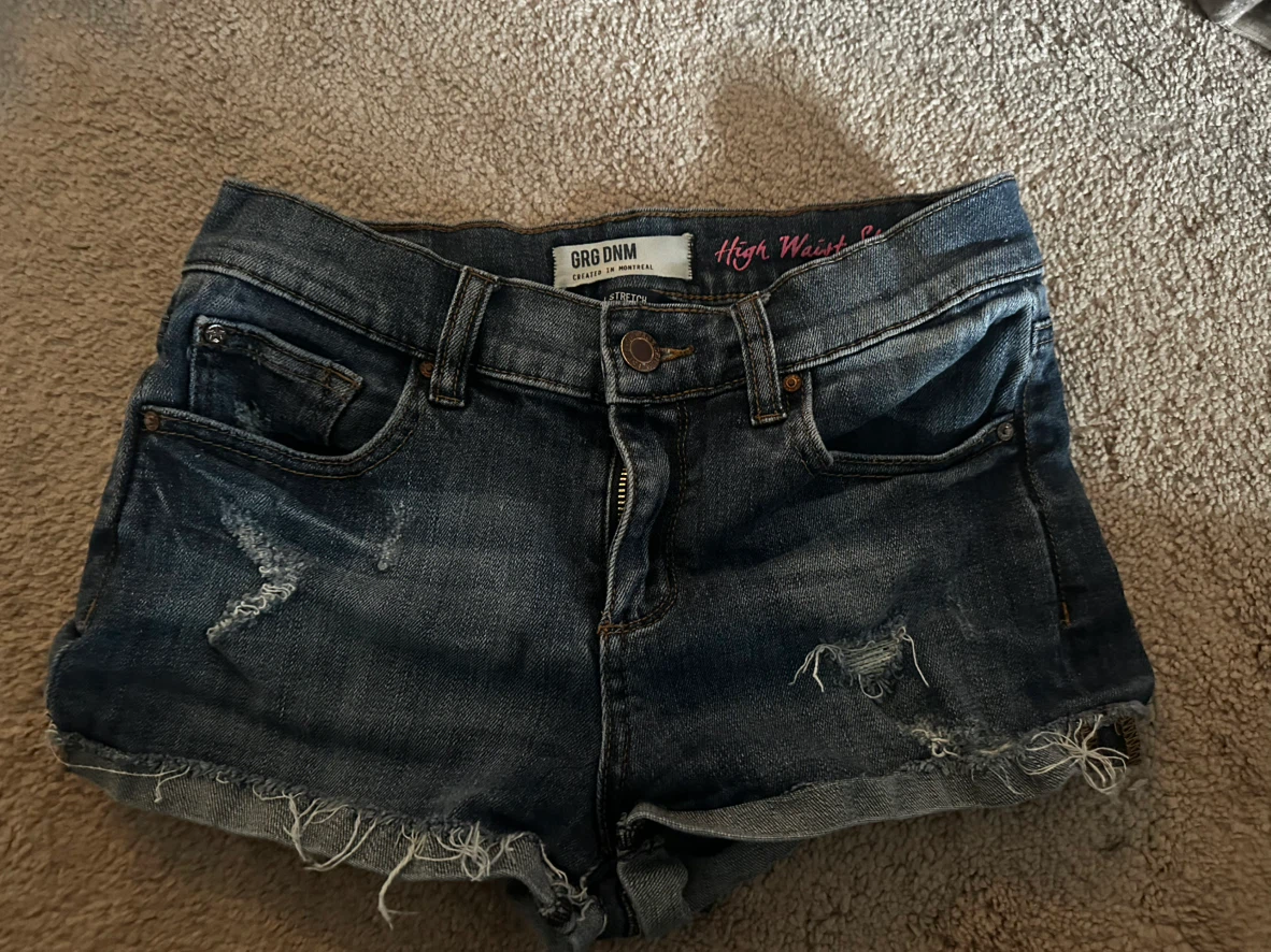 GRG Denim High Waist Denim Shorts - photo 2