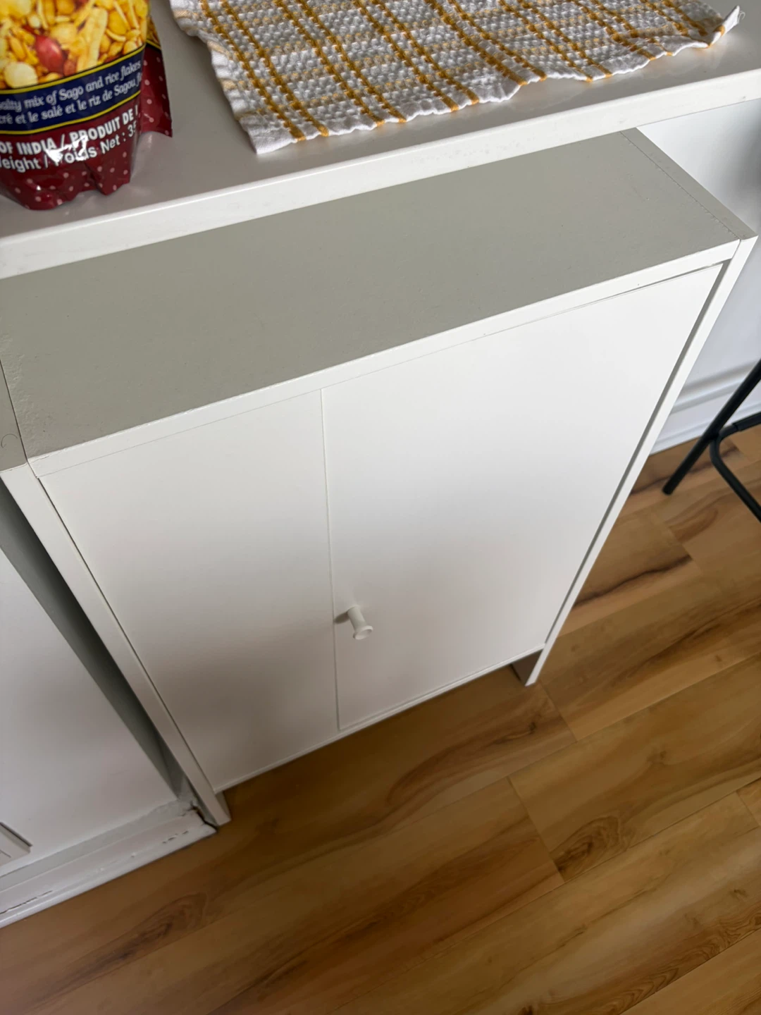 IKEA KALLAX White Storage Unit with Doors