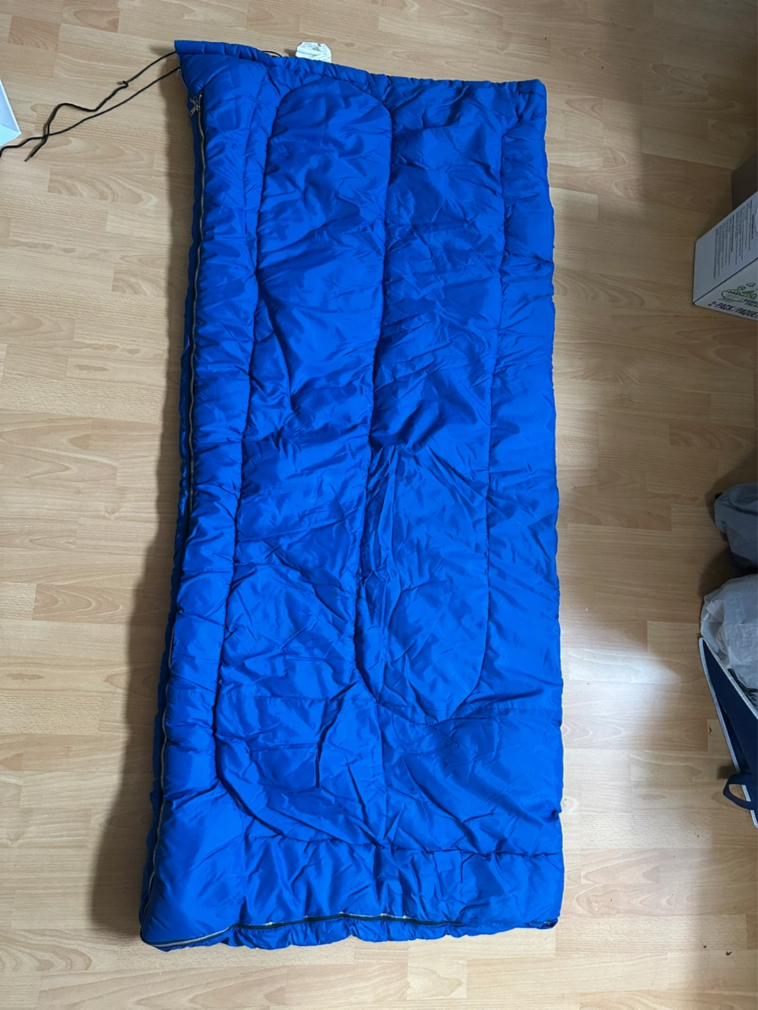 Blue Hollofil 808 Sleeping Bag