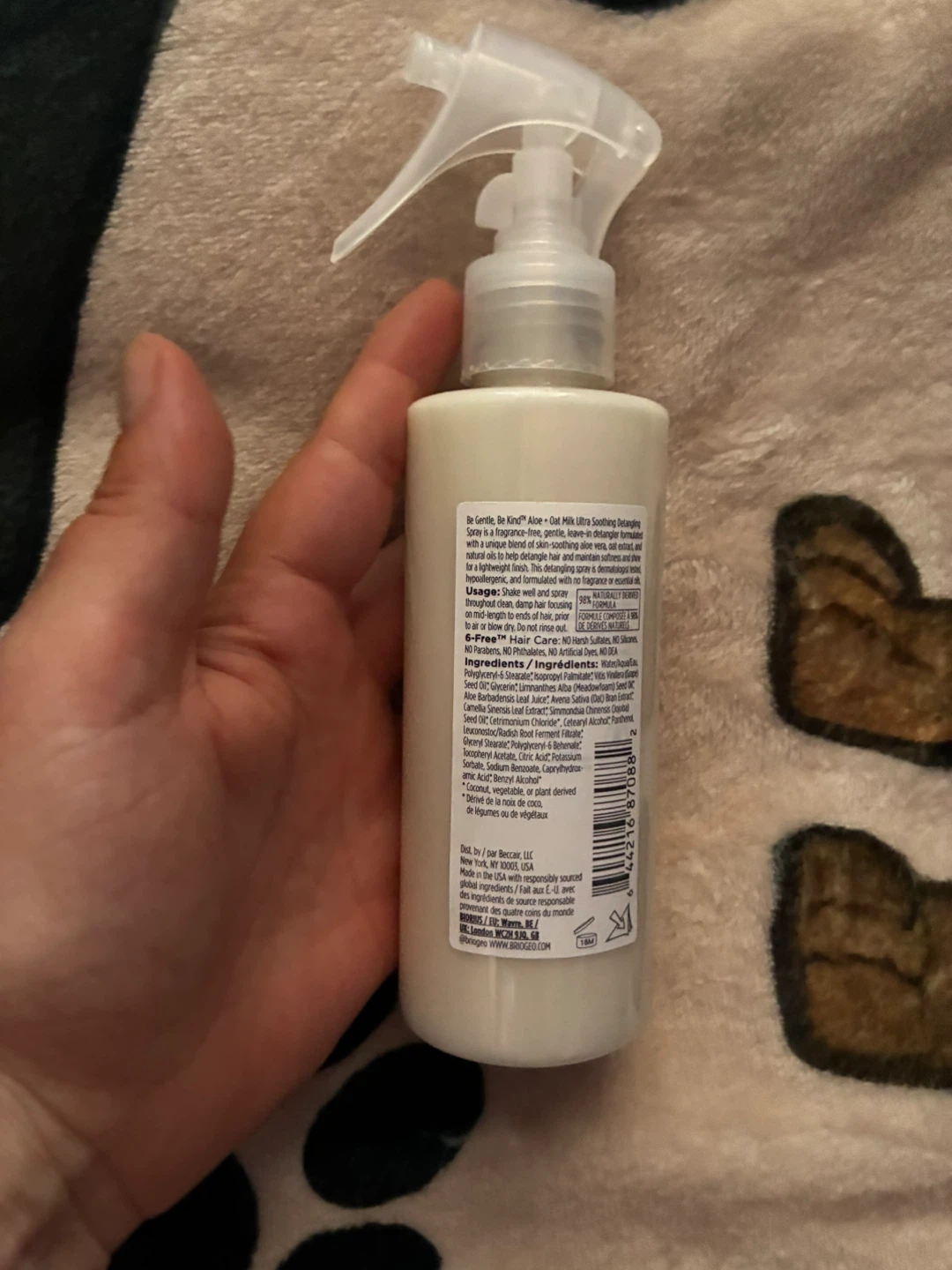 Briogeo Be Kind Ultra Soothing Detangling Spray 5.9 oz - photo 2