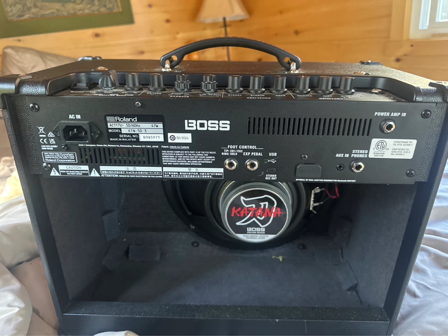 BOSS Katana 50 Guitar Amplifier - photo 3