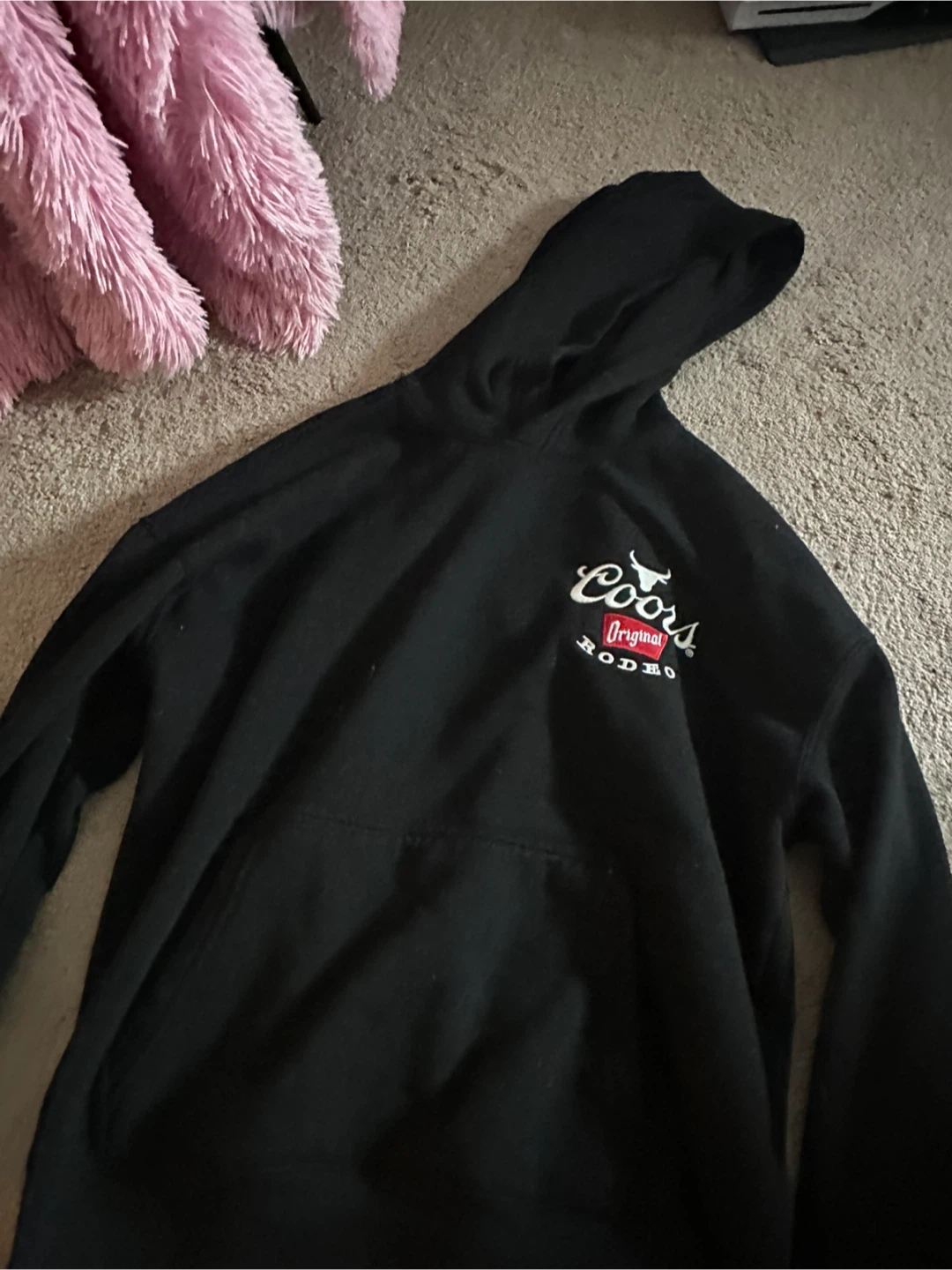 Coors Original Rodeo Black Hoodie