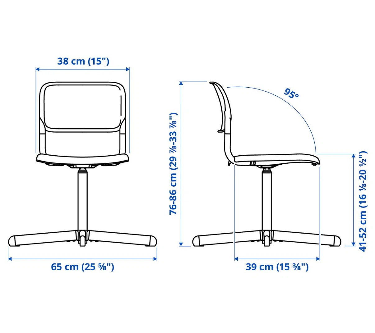 Black Office Chair - photo 2