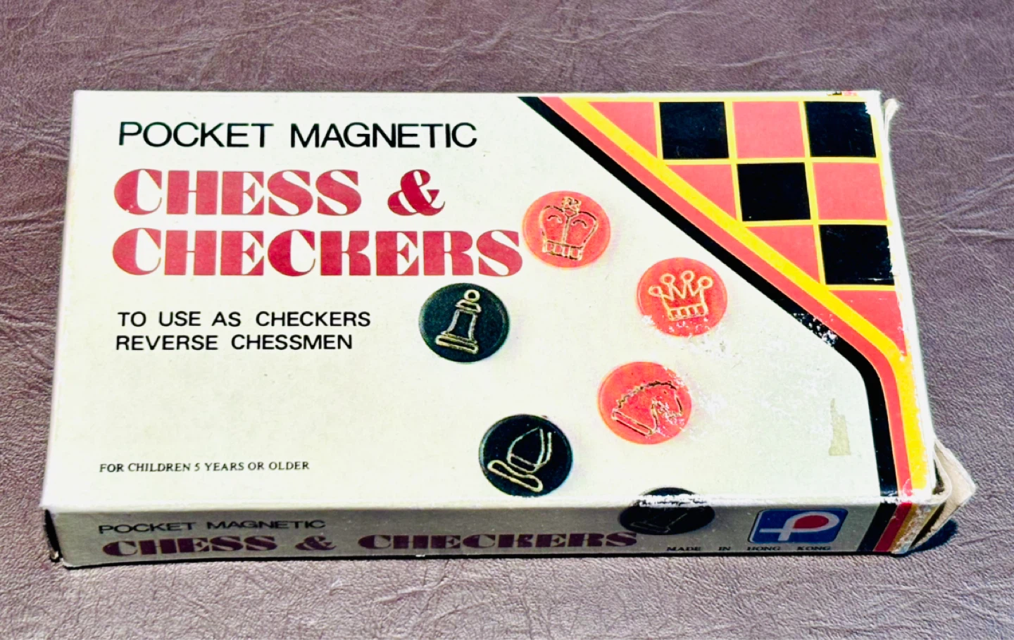Travel size Magnetic Chess & Checkers Game - photo 5